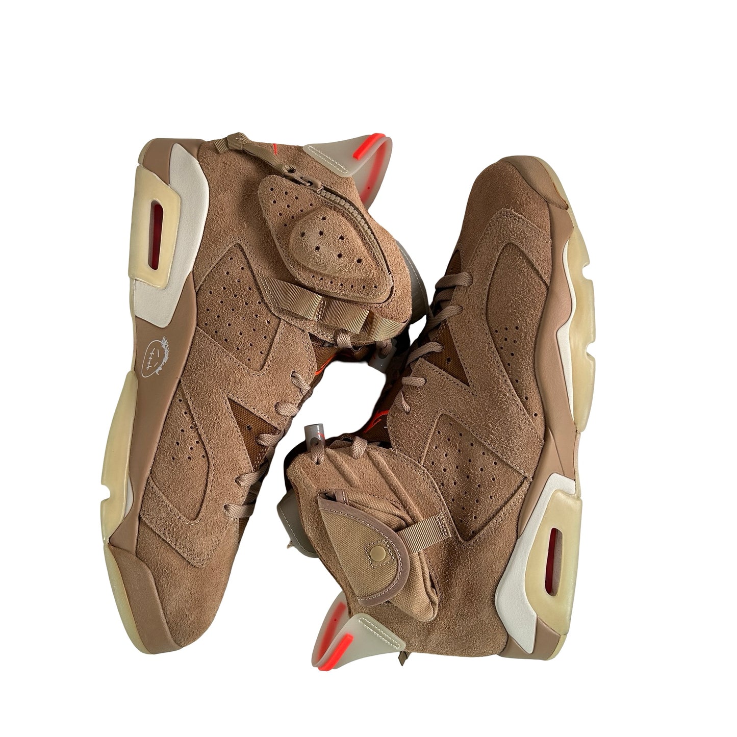 DH0690 200 Jordan 6 Retro Travis Scott British Khaki [USED] - 13 M (VNDS)