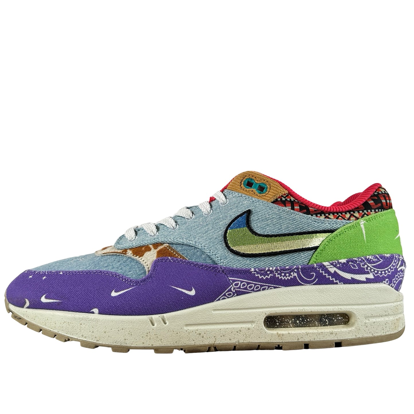 DN1803 500 Nike Air Max 1 SP Concepts Far Out [USED] - 12 M (Used) (No Box)