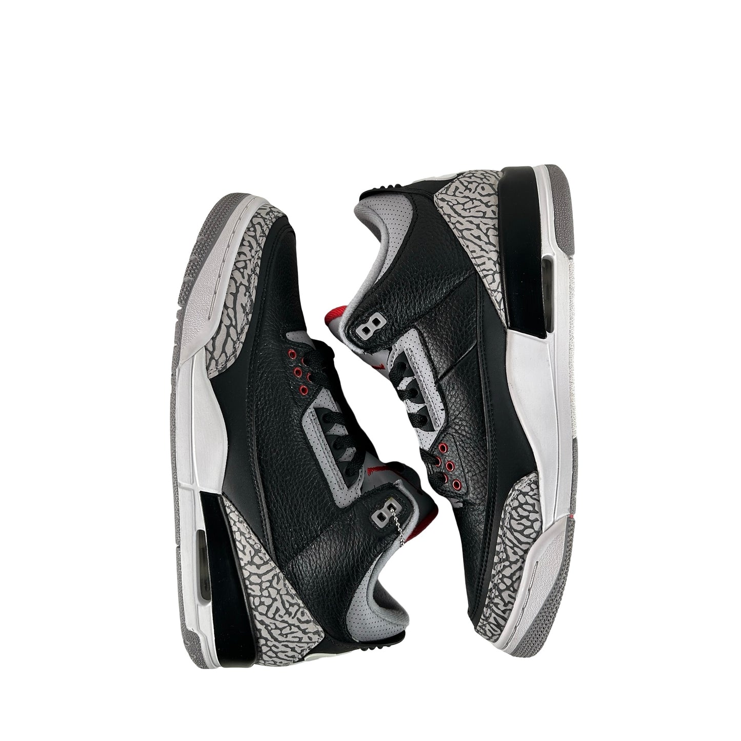 854262 001 Jordan 3 Black Cement 2018 [CONDITIONAL] - 10.5 M (Yellowing Heel Tab2)