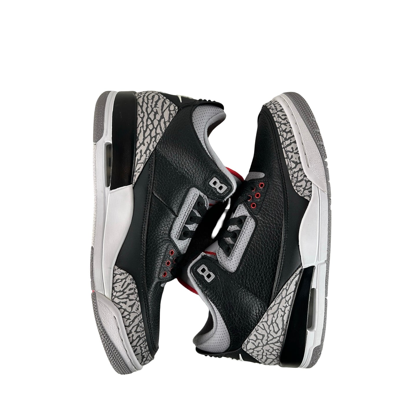 854262 001 Jordan 3 Black Cement 2018 [CONDITIONAL] - 10.5 M (Yellowing Heel Tab2)