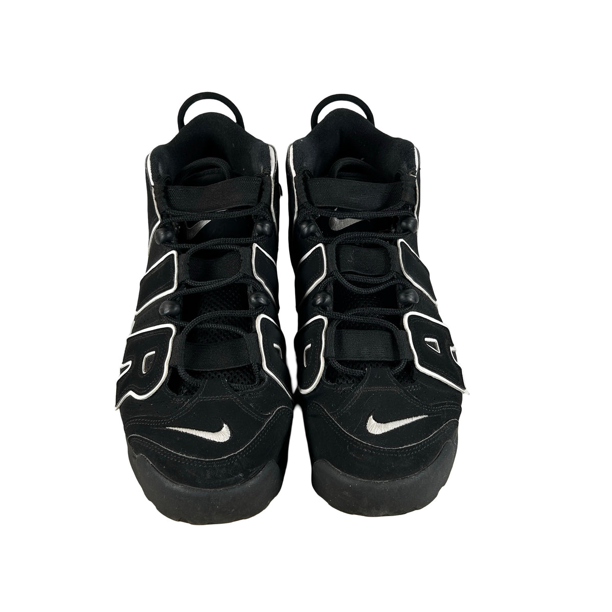 414962 002 Nike Air More Uptempo Black White [USED] - 11.5 M (Used2)