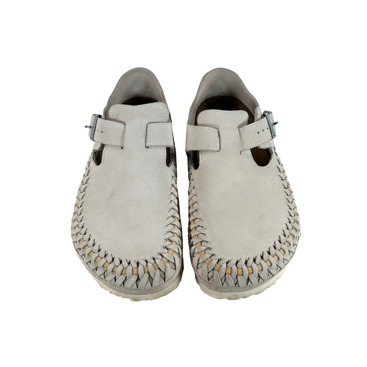1028756 Birkenstock London Braided Kith Birch [USED] - EU 40 (Used)