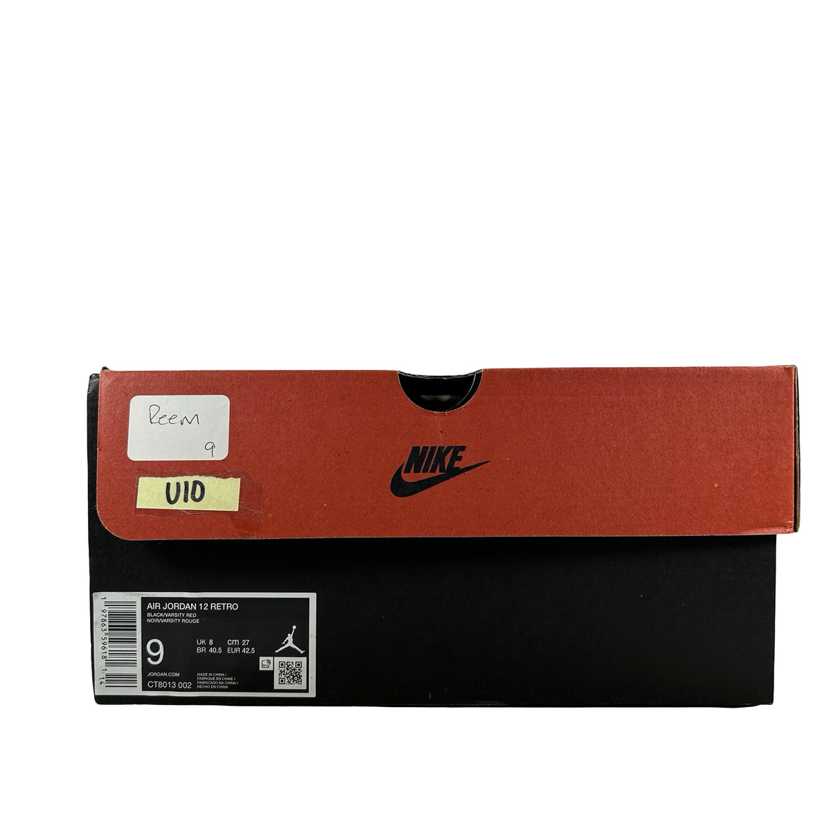 CT8013 002 Jordan 12 Retro Flu Game (2025) [USED] - 9 M (Used10)