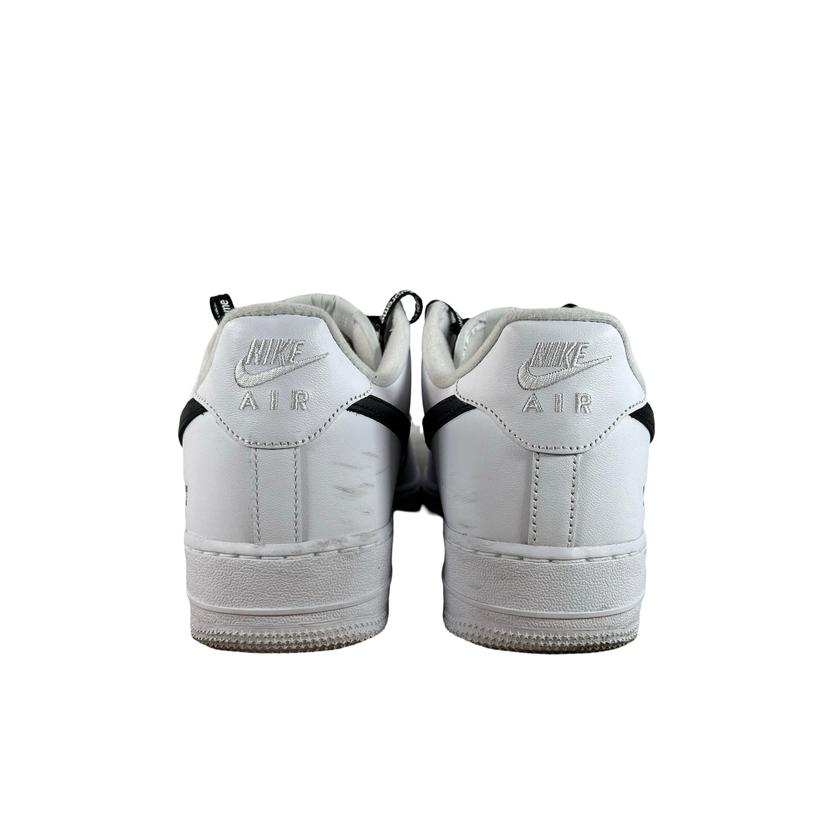 CU9225 102 Nike Air Force 1 Low Supreme White Black [USED] - 10 M (Used)