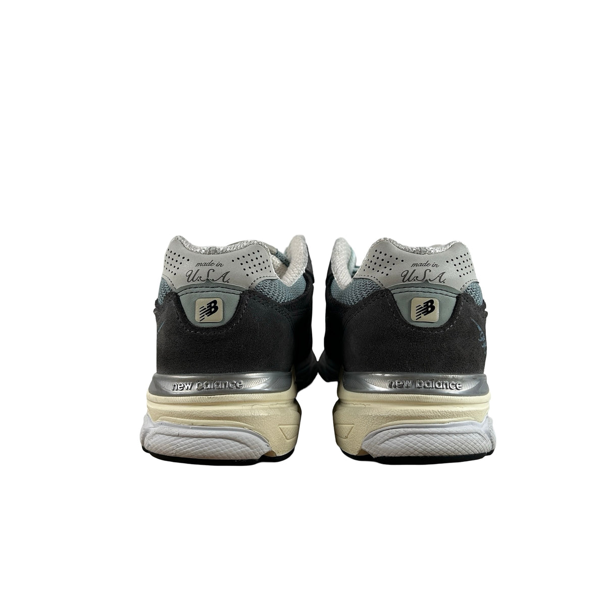 M990KS3 New Balance 990v3 MiUSA Kith Steel Blue [USED] - 8 M (Used)