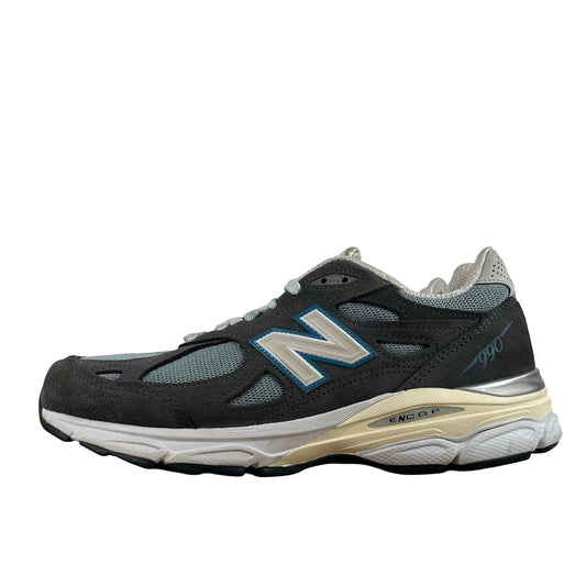 M990KS3 New Balance 990v3 MiUSA Kith Steel Blue [USED] - 8 M (Used)