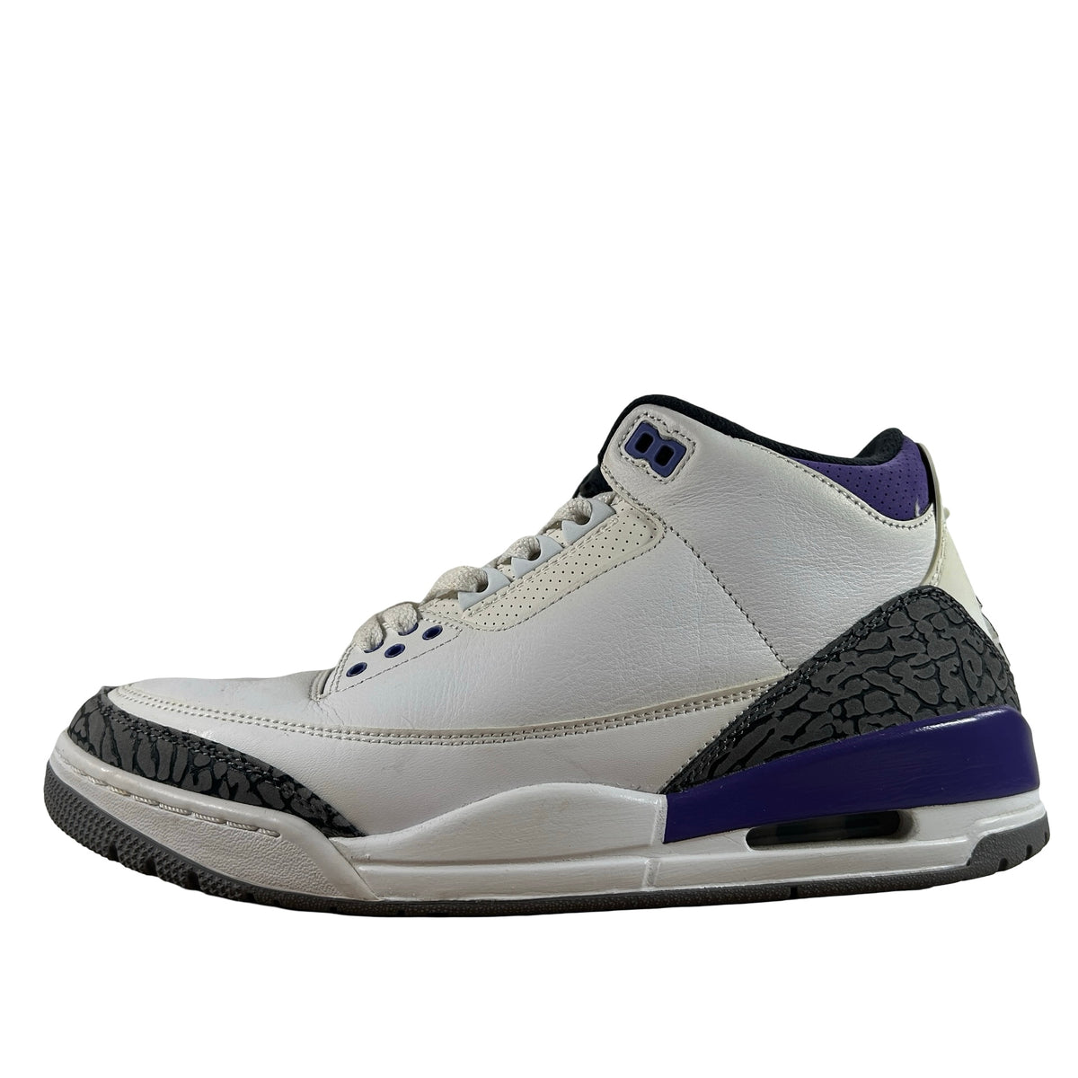 CT8532 105 Jordan 3 Retro Dark Iris [USED] - 9.5 M (Used3)
