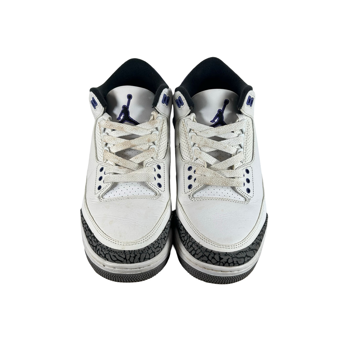 CT8532 105 Jordan 3 Retro Dark Iris [USED] - 9.5 M (Used3)