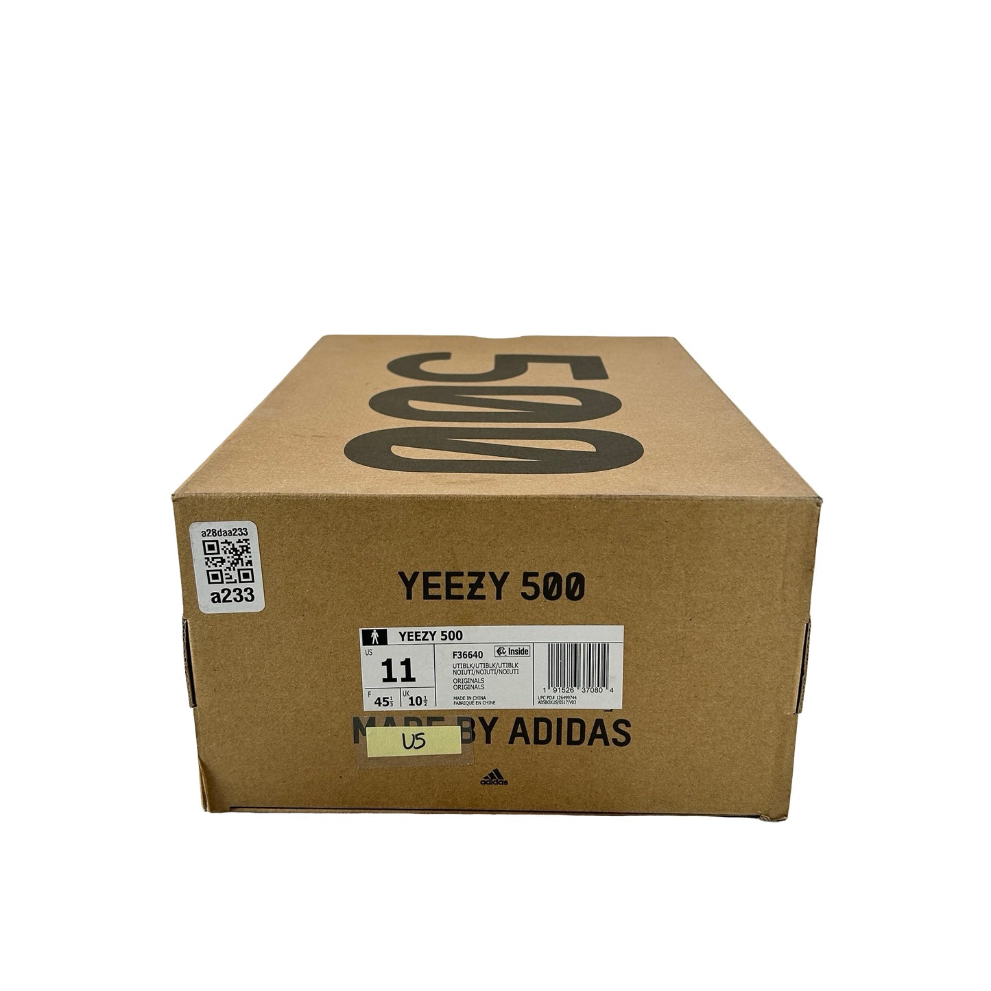F36640 Adidas Yeezy 500 Utility Black [USED] - 11 M (Used5)