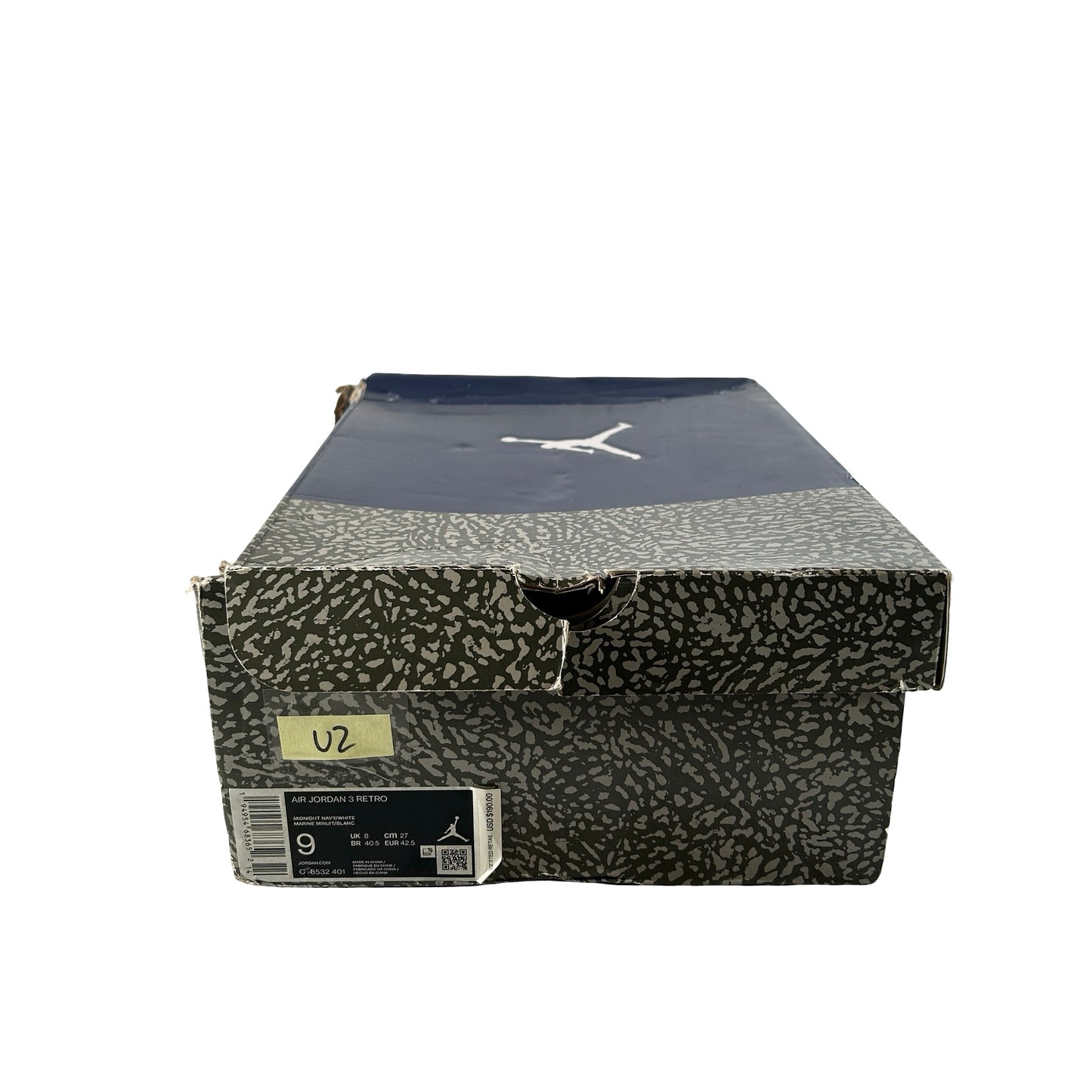 CT8532 401 Jordan 3 Georgetown [USED] - 9 M (Used2)