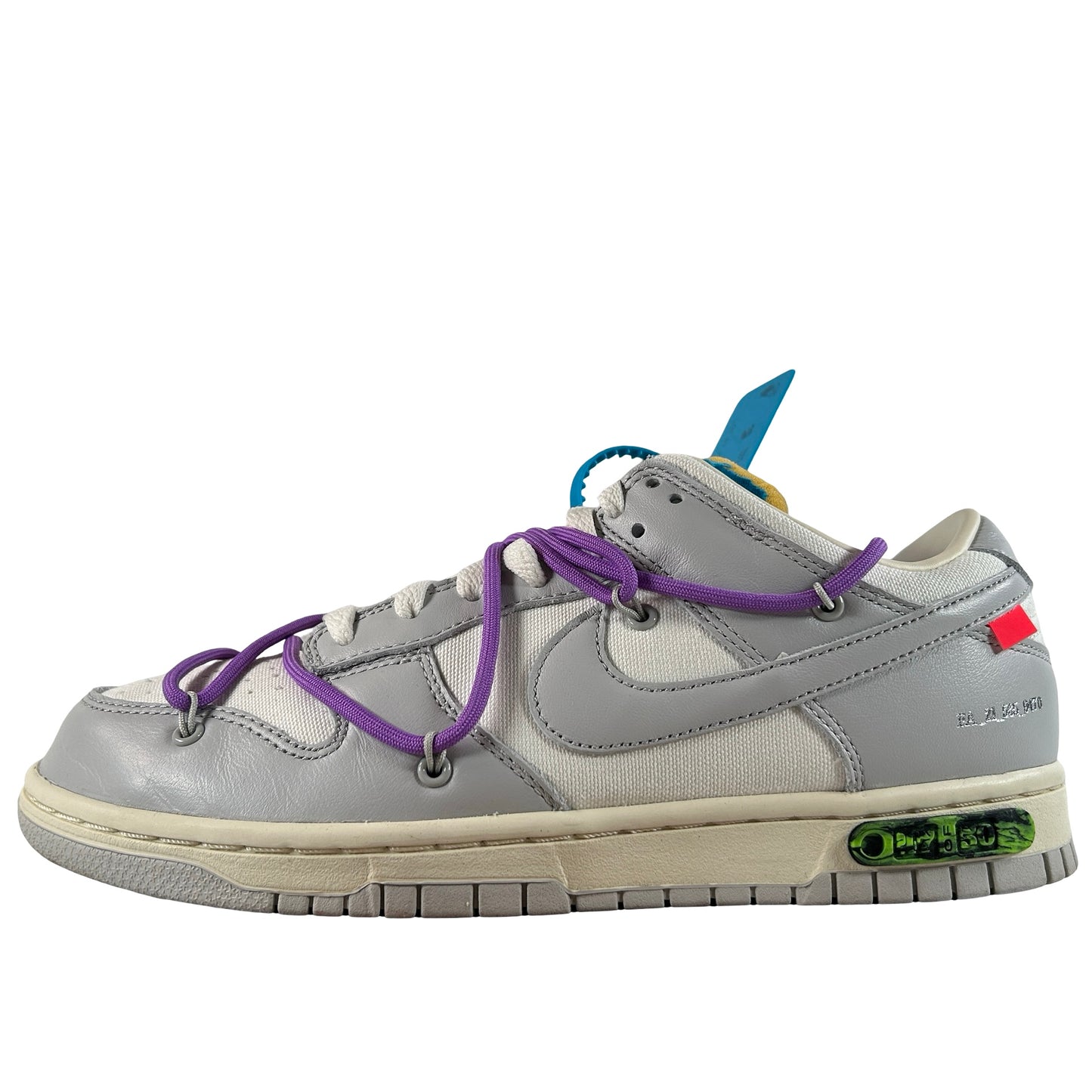 DM1602 125 Nike Dunk Low Off-White Lot 47 [USED] - 8.5 M (Used)