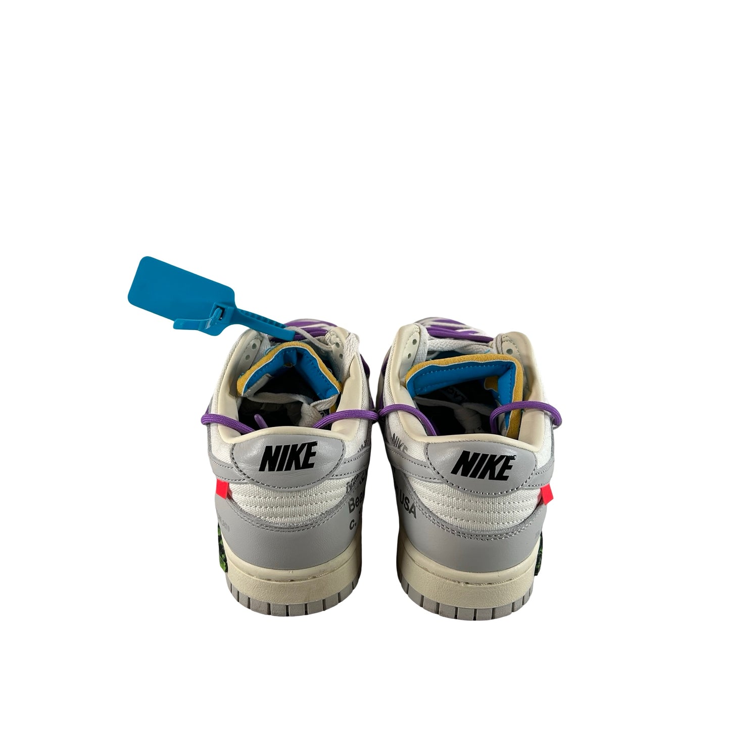 DM1602 125 Nike Dunk Low Off-White Lot 47 [USED] - 8.5 M (Used)