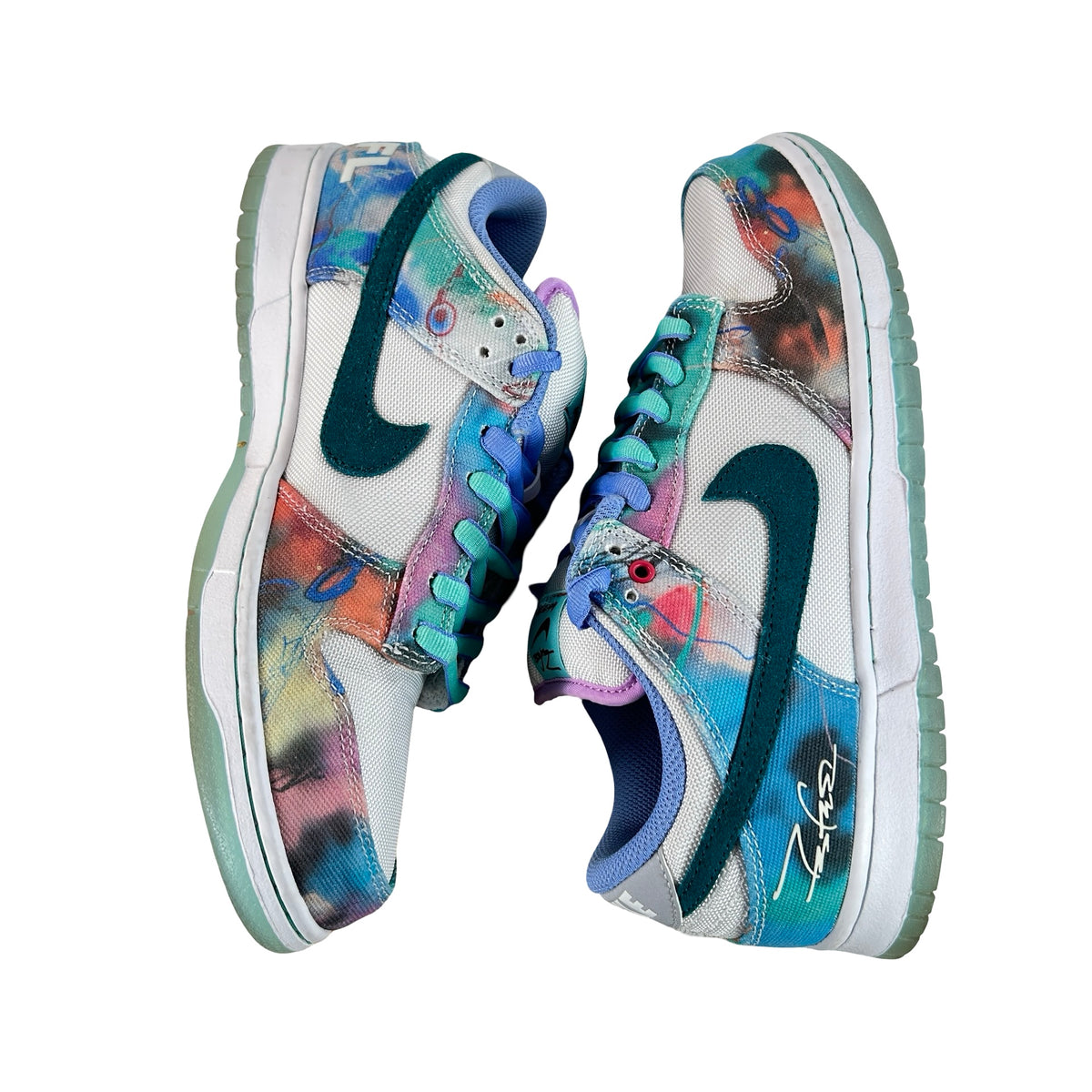 HF6061 400 Nike SB Dunk Low Futura Laboratories Bleached Aqua [USED] - 8.5 M (Used2)