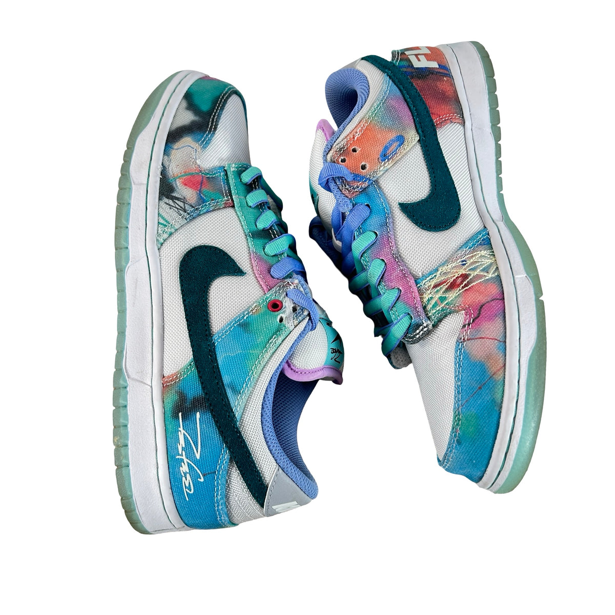 HF6061 400 Nike SB Dunk Low Futura Laboratories Bleached Aqua [USED] - 8.5 M (Used2)