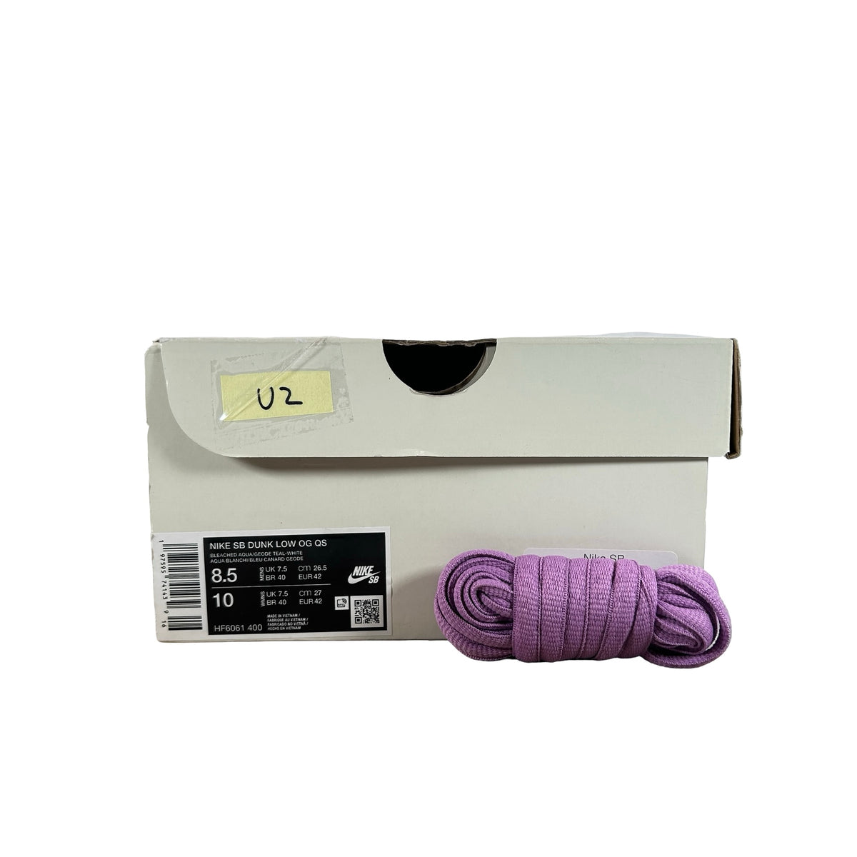 HF6061 400 Nike SB Dunk Low Futura Laboratories Bleached Aqua [USED] - 8.5 M (Used2)