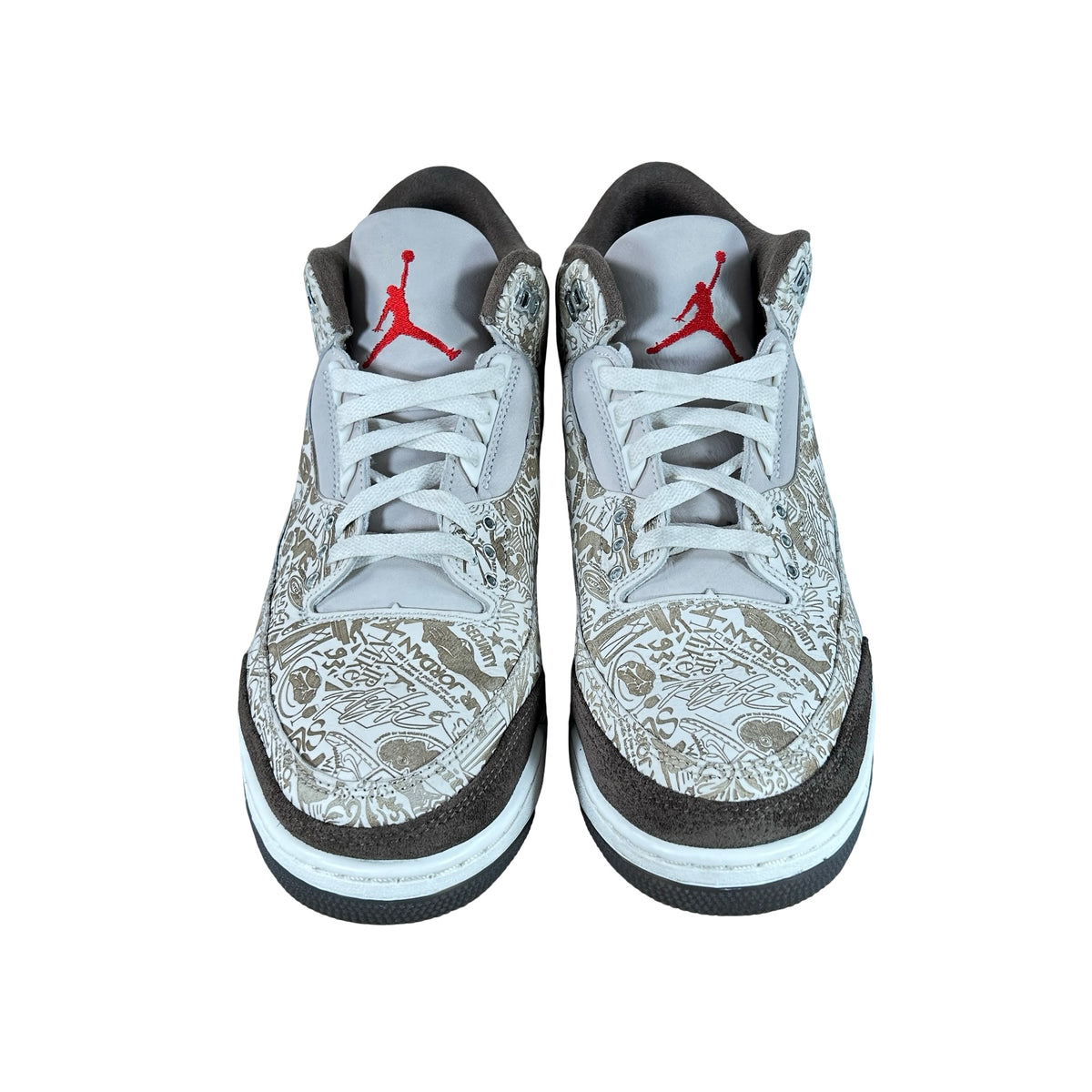 JA1369 001 Air Jordan 3 Retro Laser Palomino [USED] - 10 M (Used)