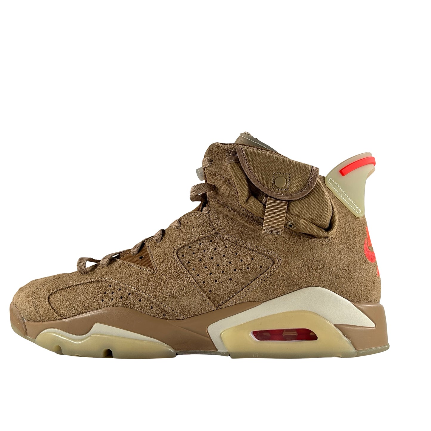 DH0690 200 Jordan 6 Retro Travis Scott British Khaki [USED] - 14 M (Used)