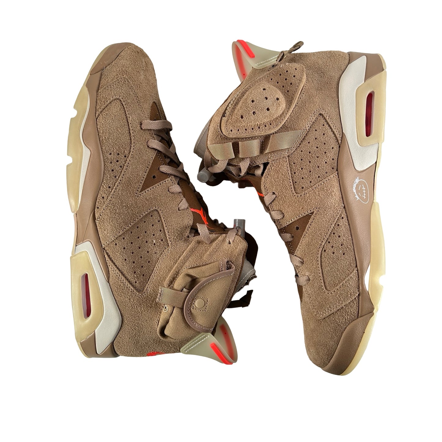 DH0690 200 Jordan 6 Retro Travis Scott British Khaki [USED] - 14 M (Used)