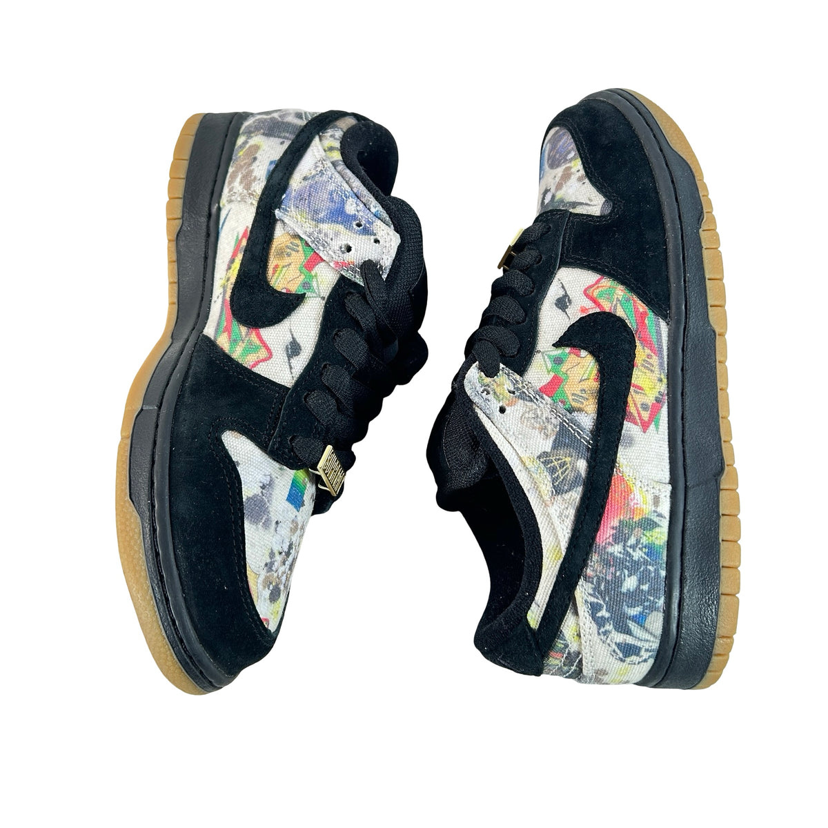 FD8778 001 Nike SB Dunk Low Supreme Rammellzee [USED] - 6.5 M (Used)