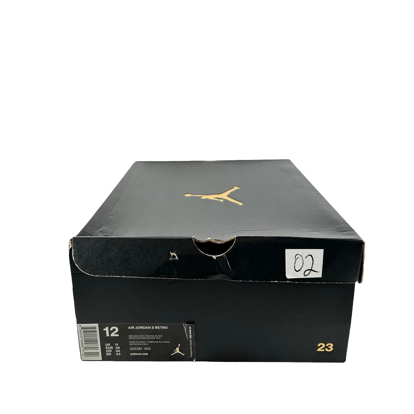 305381 305 Jordan 8 Retro Take Flight Undefeated [USED] - 12 M (Used)