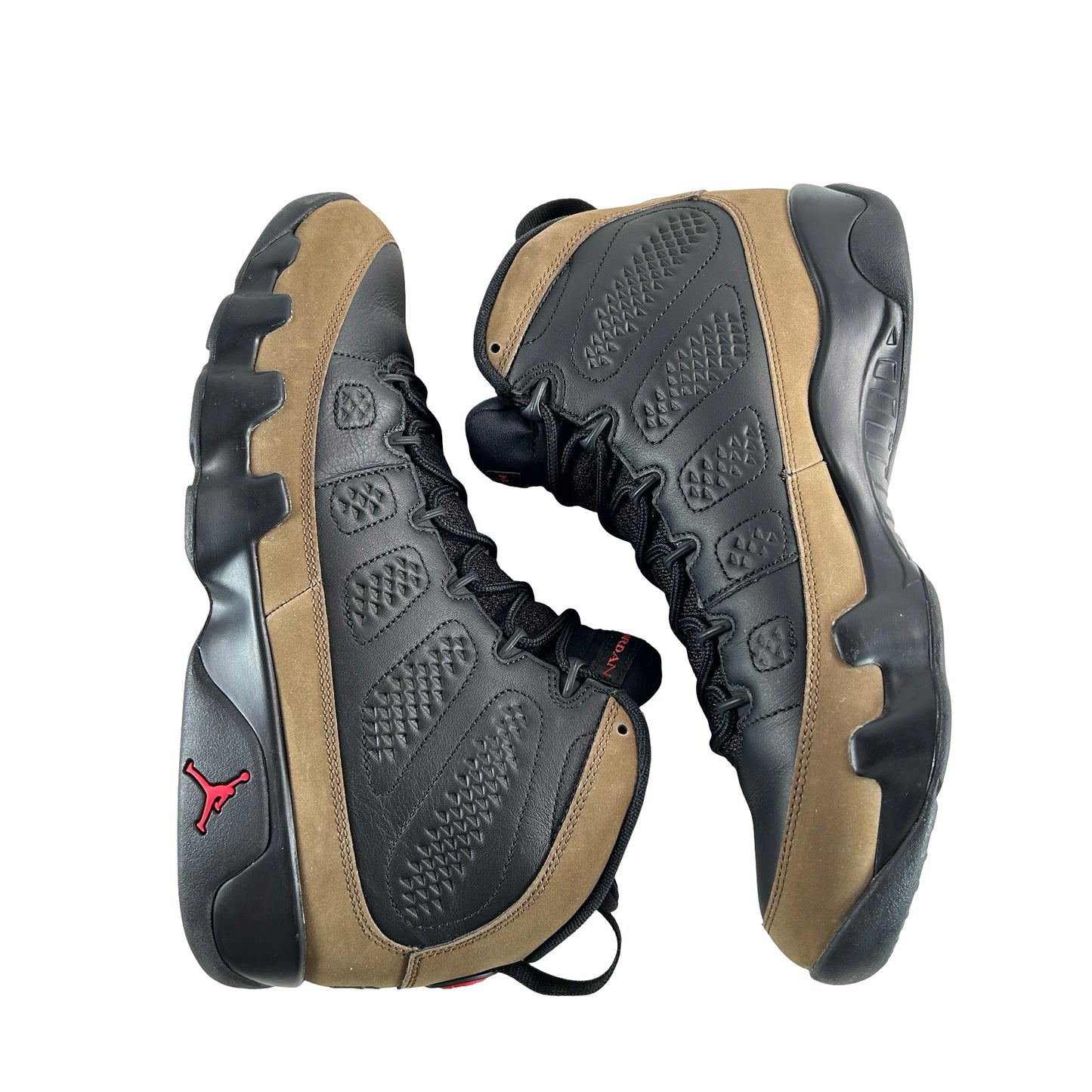 HV4794 030 Air Jordan 9 Retro Olive (2024) [USED] - 11.5 M (Used6)