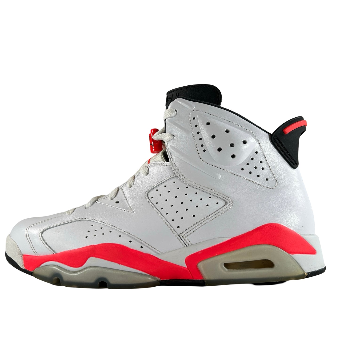 384664 123 Jordan 6 Retro Infrared White (2014) [USED] - 10.5 M (Used)