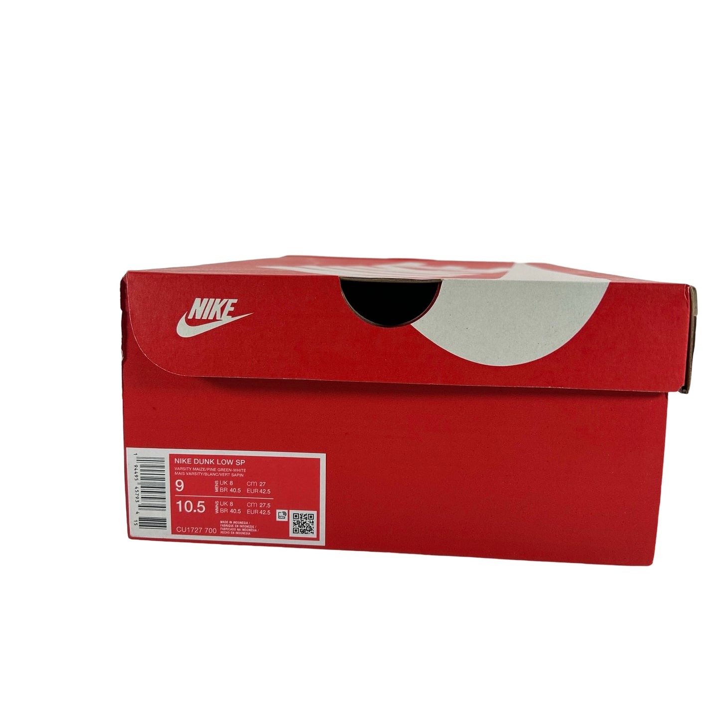 CU1727 700 Nike Dunk Low Brazil (2020/2024) [USED] - 9 M (Used)