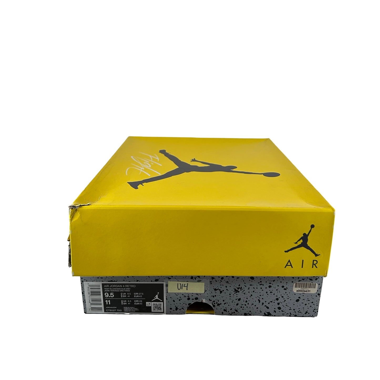 CT8527 700 Jordan 4 Retro Lightning (2021) [USED] - 9.5 M (Used14)