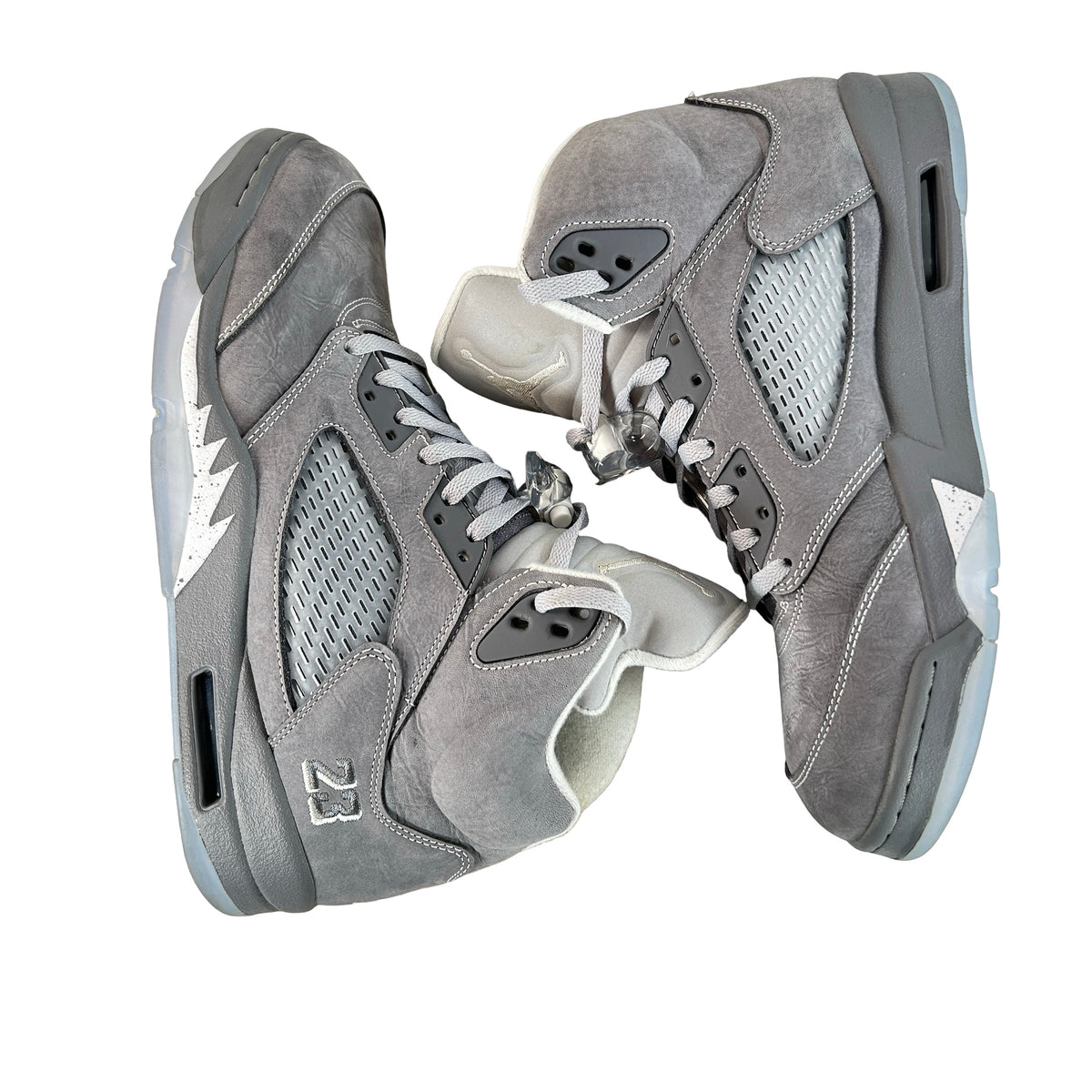 DD0587 002 Jordan 5 Retro Wolf Grey (2026) [USED] - 12 M (Used5)