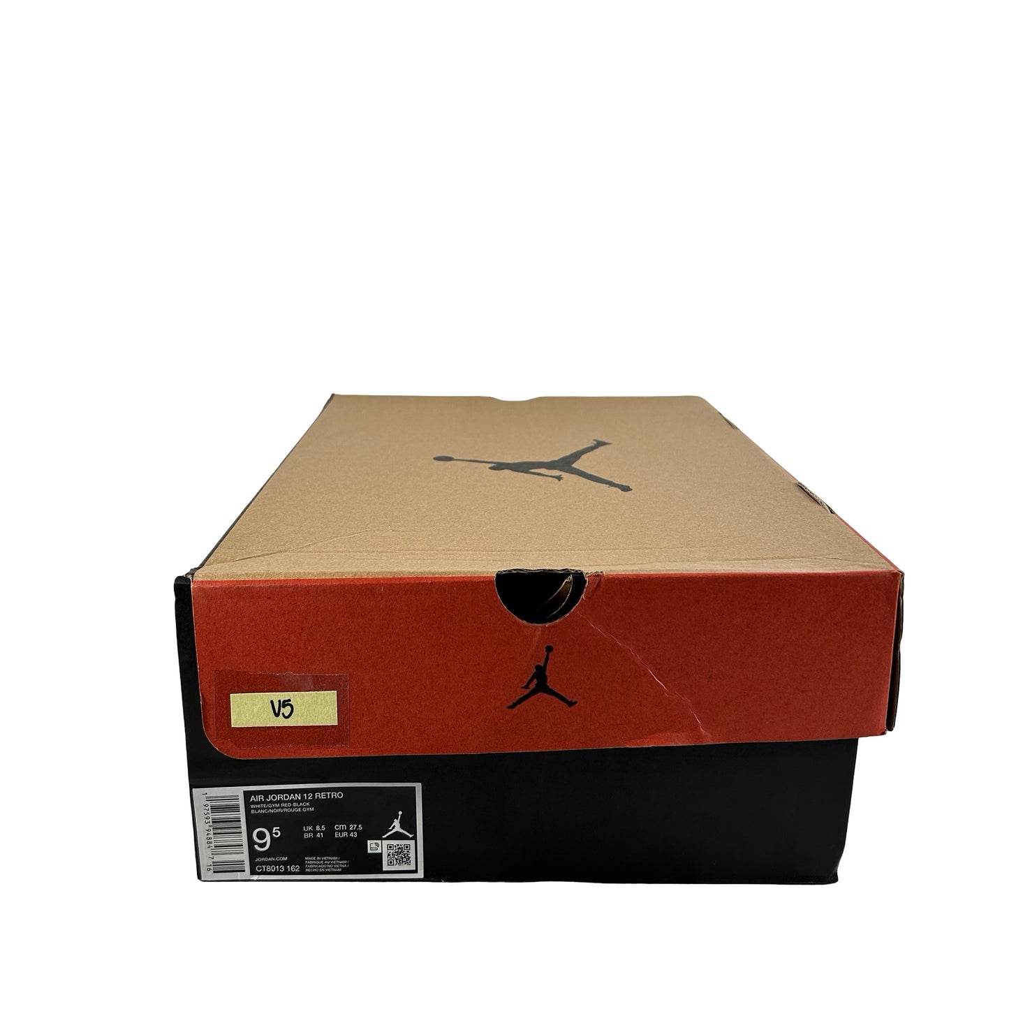 CT8013 162 Air Jordan 12 Red Taxi [USED] - 9.5 M (Used5)
