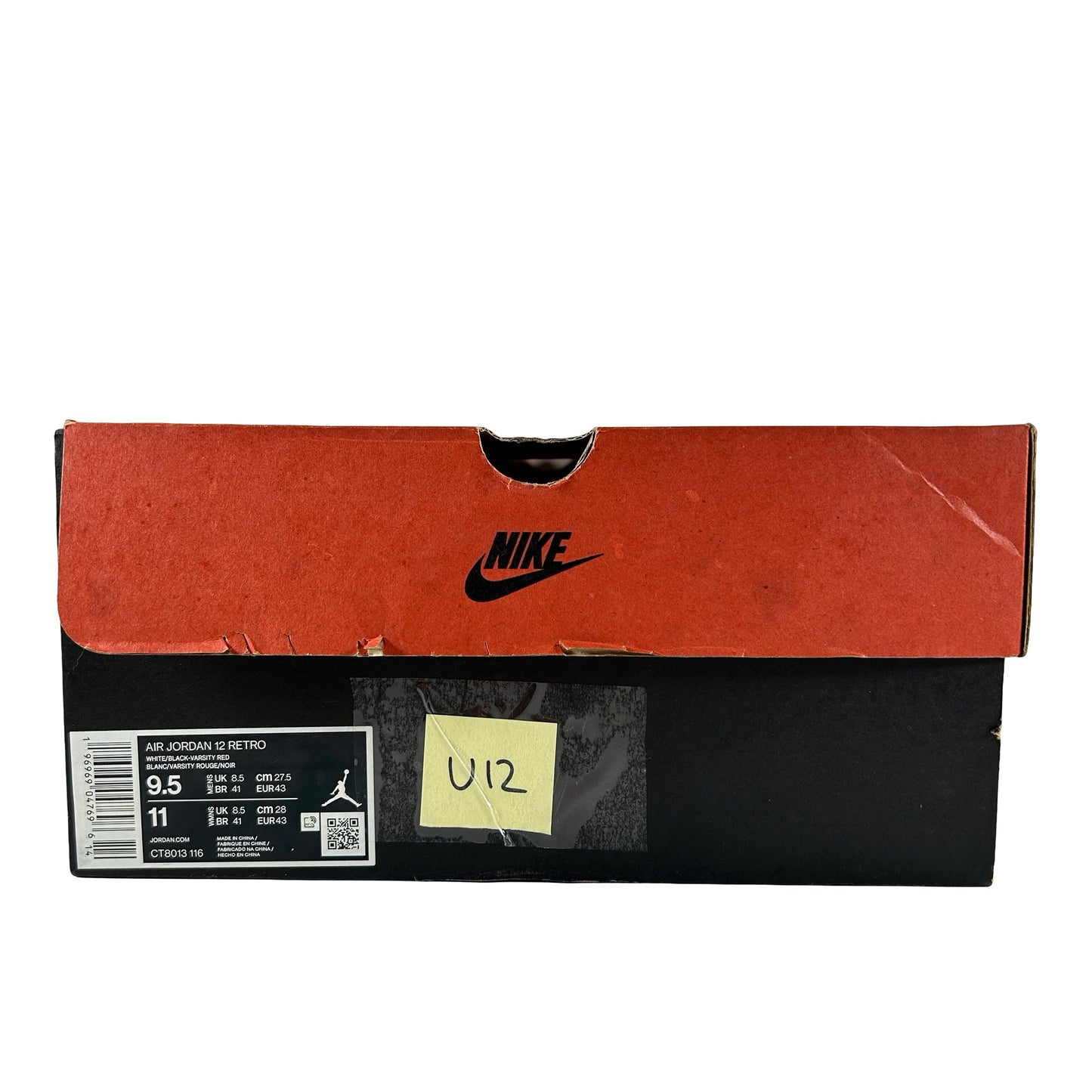 CT8013 116 Jordan 12 Retro Cherry (2023) [USED] - 9.5 M (Used12)