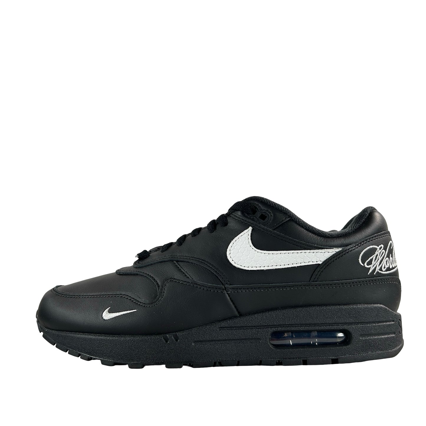 HF8813 001 Nike Air Max 1 '87 SP Supreme Black White [USED] - 10.5 M (Used)