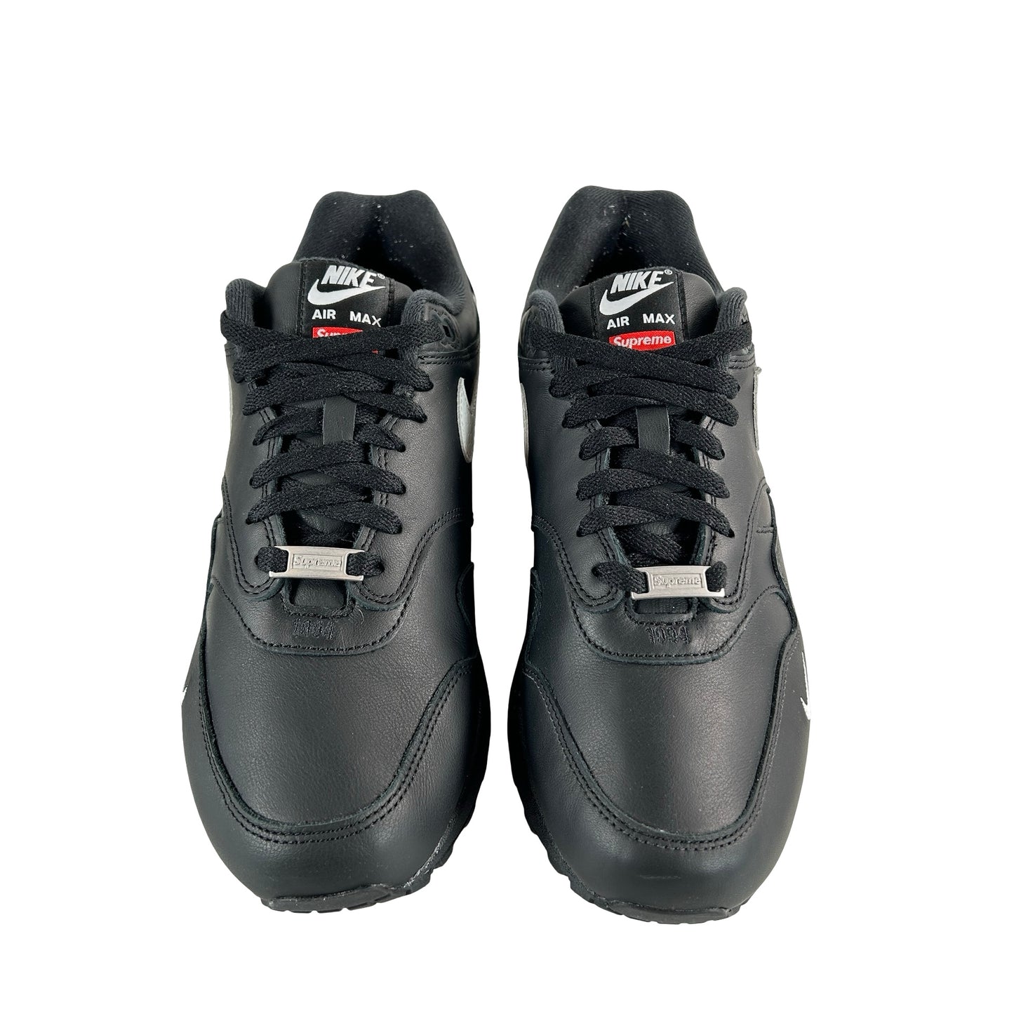 HF8813 001 Nike Air Max 1 '87 SP Supreme Black White [USED] - 10.5 M (Used)