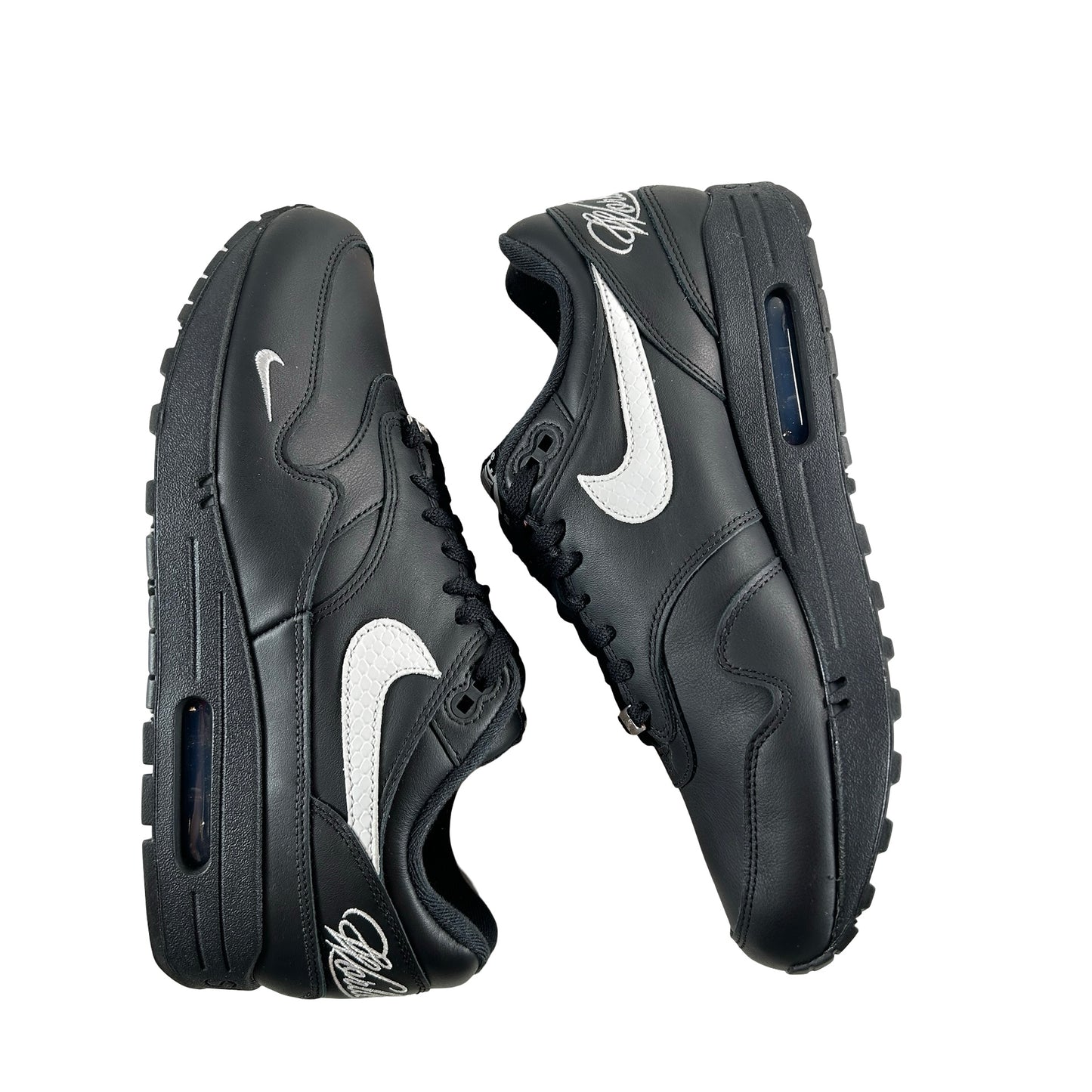 HF8813 001 Nike Air Max 1 '87 SP Supreme Black White [USED] - 10.5 M (Used)