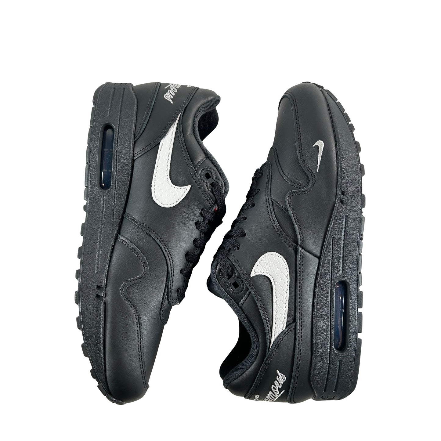 HF8813 001 Nike Air Max 1 '87 SP Supreme Black White [USED] - 10.5 M (Used)