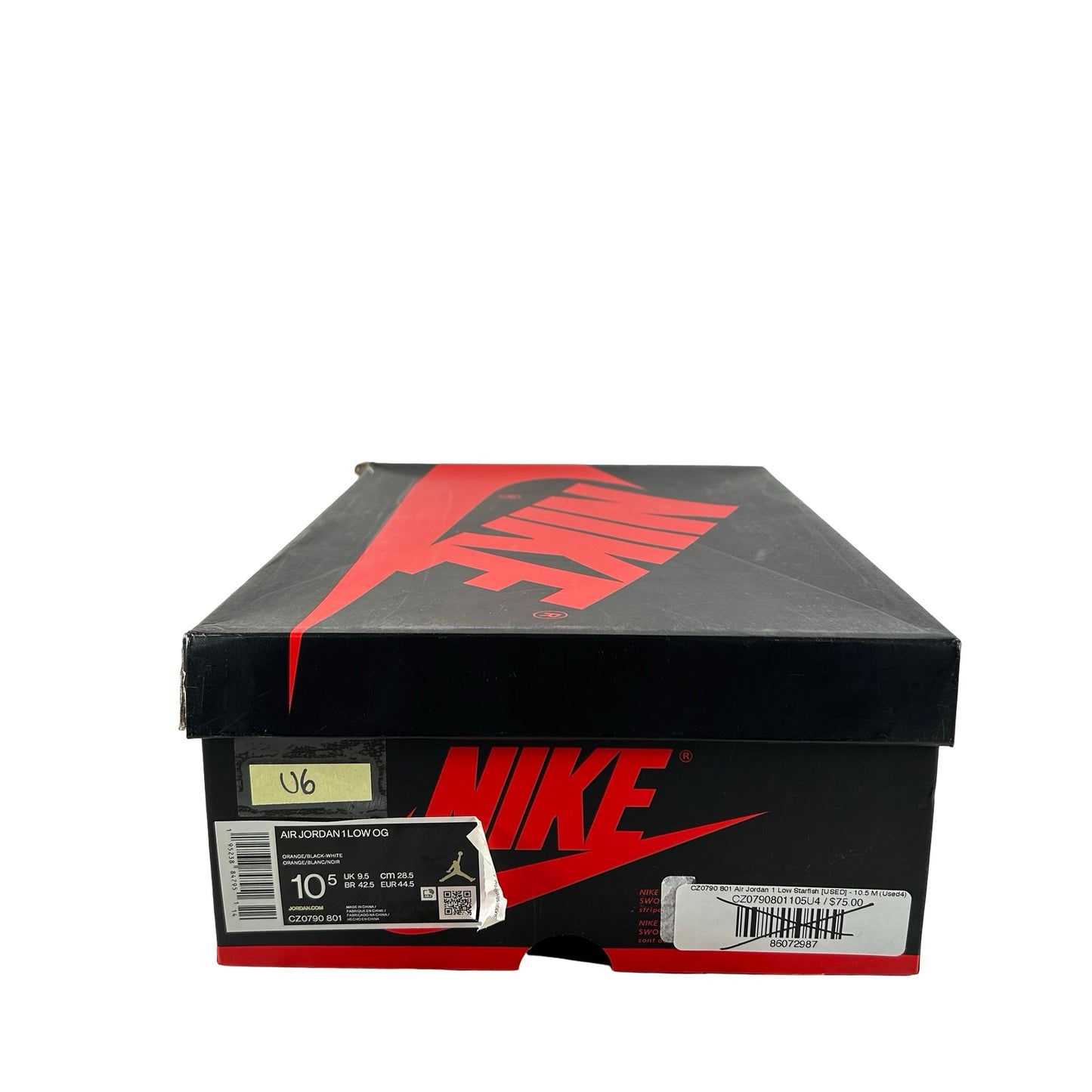 CZ0790 801 Air Jordan 1 Low Starfish [USED] - 10.5 M (Used6)