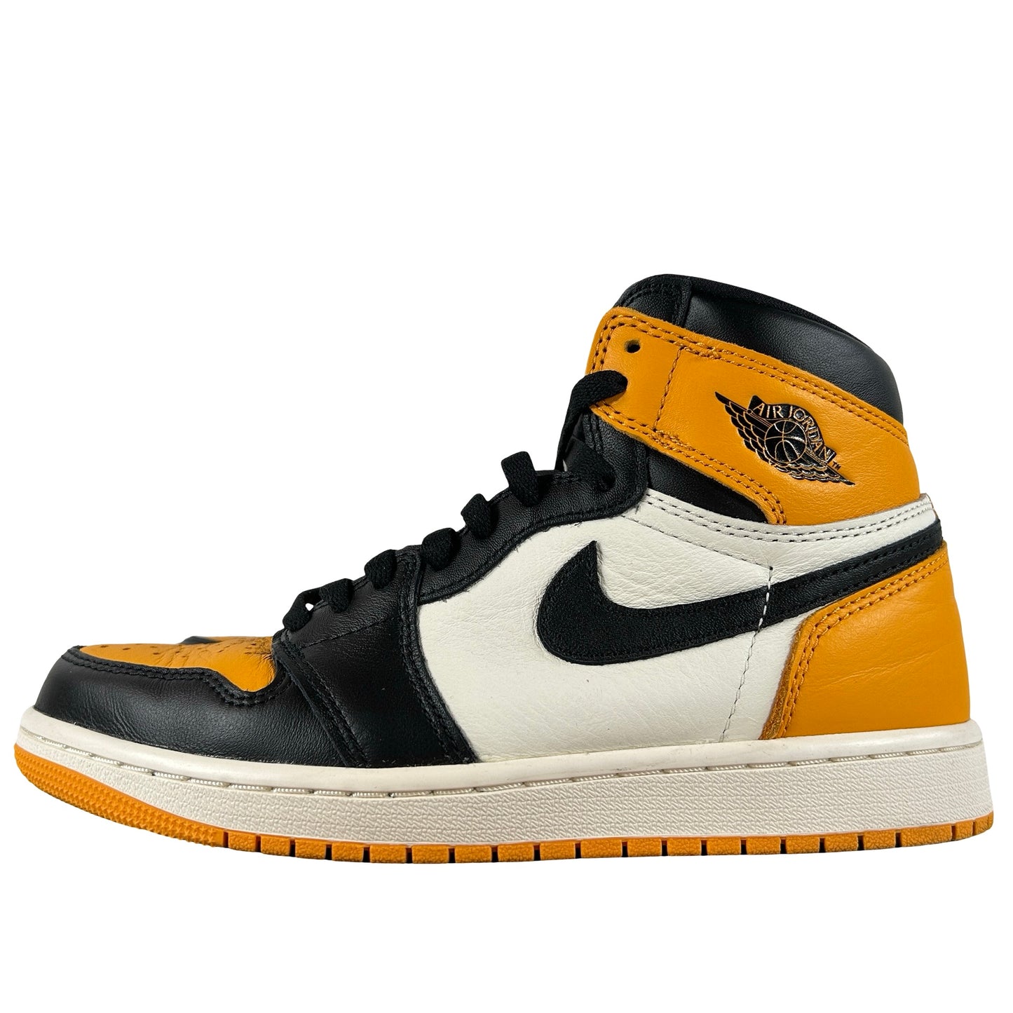 555088 711 Jordan 1 Retro High OG Yellow Toe [USED] - 6.5 M (Used)