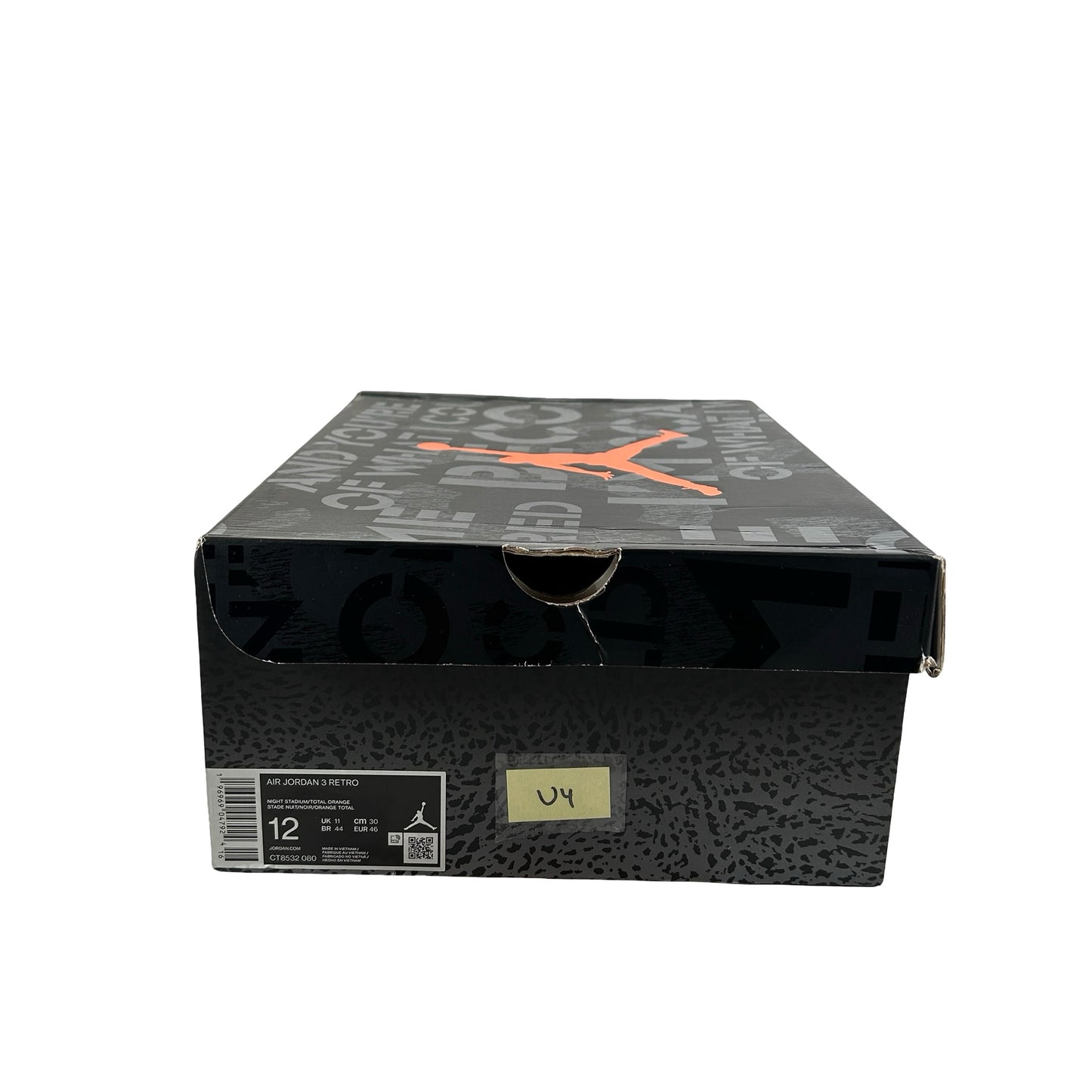 CT8532 080 Jordan 3 Retro Fear Pack (2023) [USED] - 12 M (Used4)