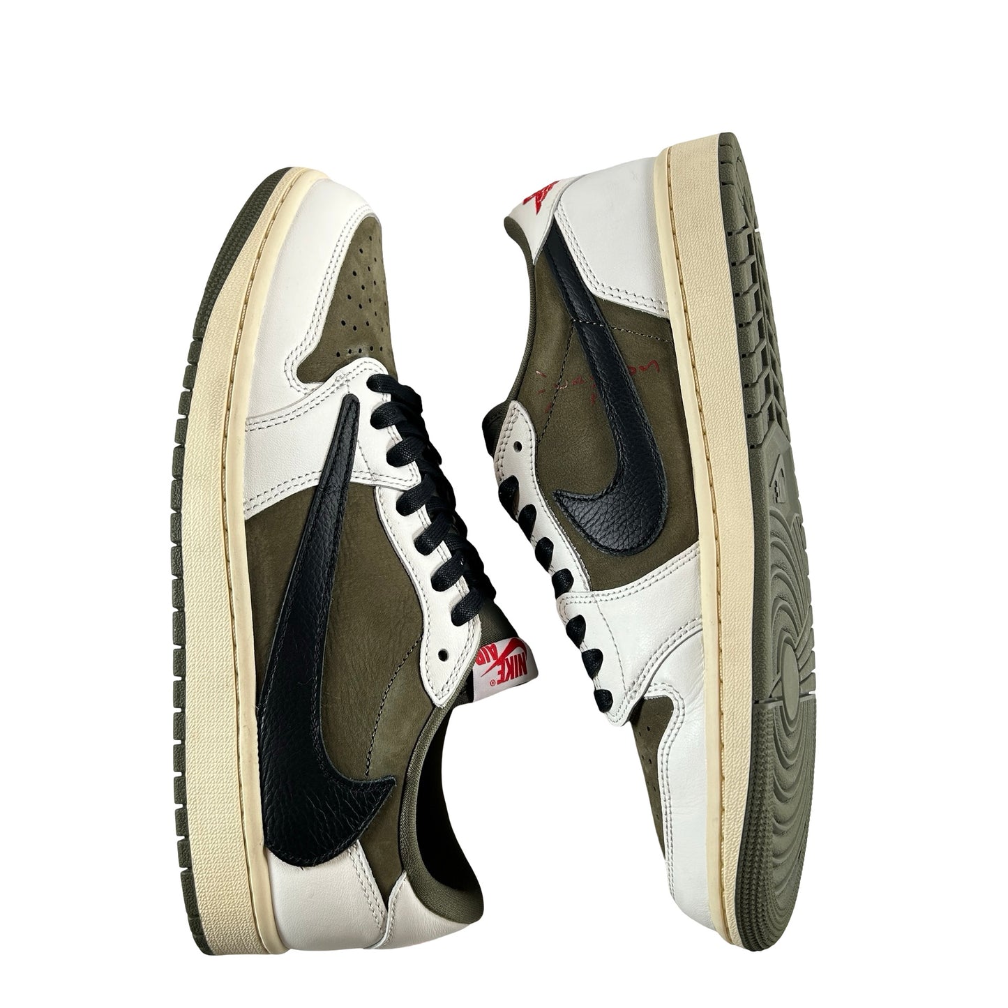 DM7866 200 Jordan 1 Retro Low OG SP Travis Scott Medium Olive [USED] - 10 M (Used3)