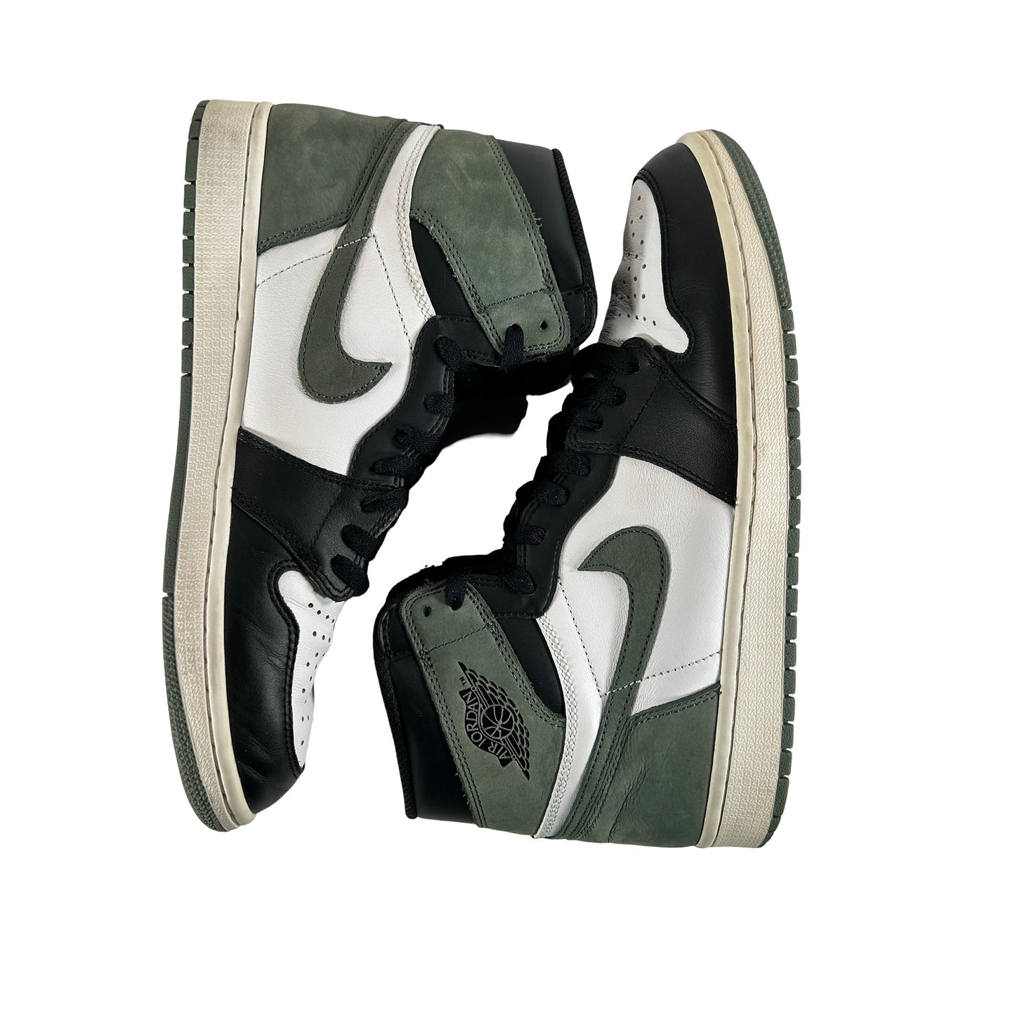 555088 135 Jordan 1 Clay Green [USED] - 10 M (Used) (No Lid)