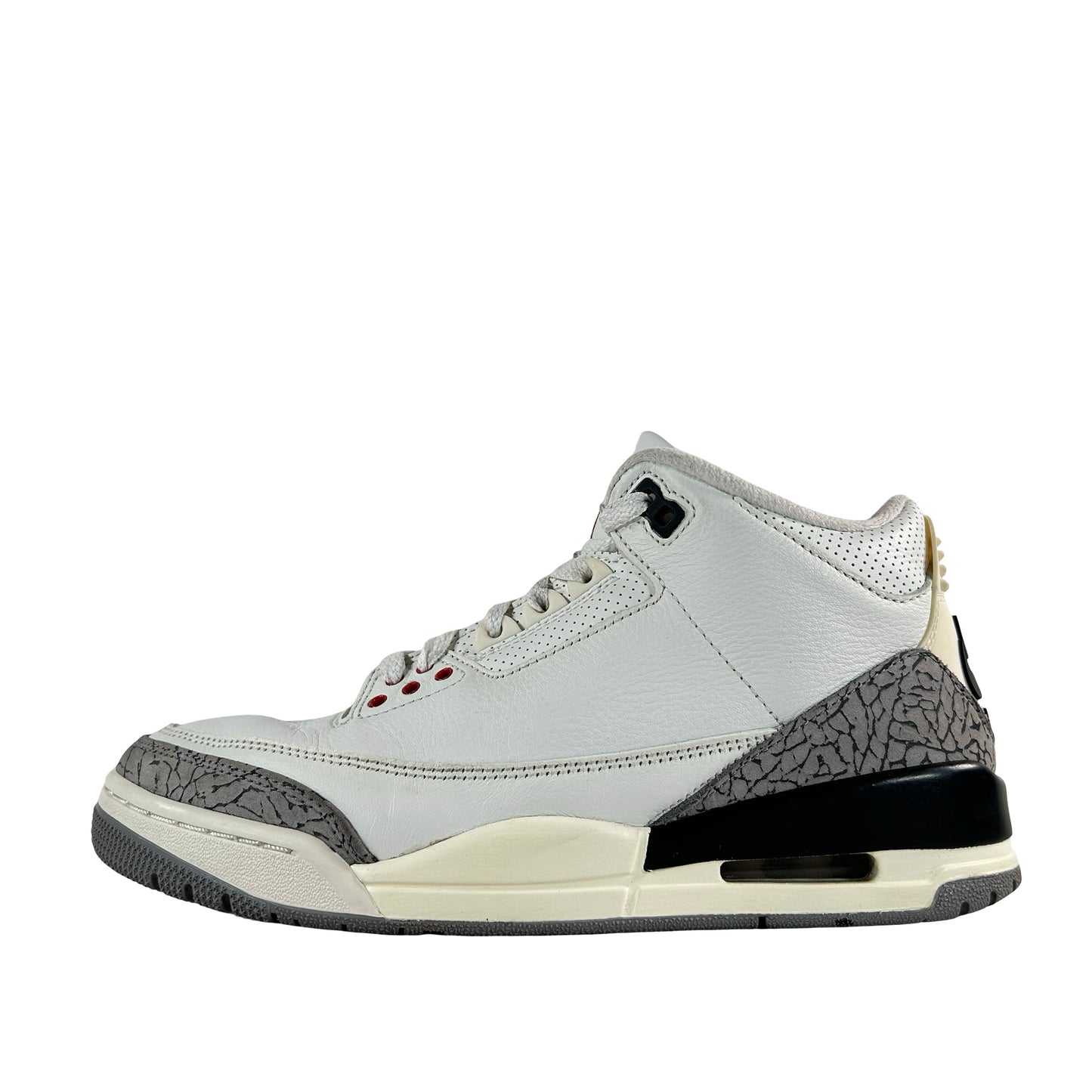 DN3707 100 Jordan 3 Retro White Cement Reimagined [USED] - 7.5 M (Used) (No Box)