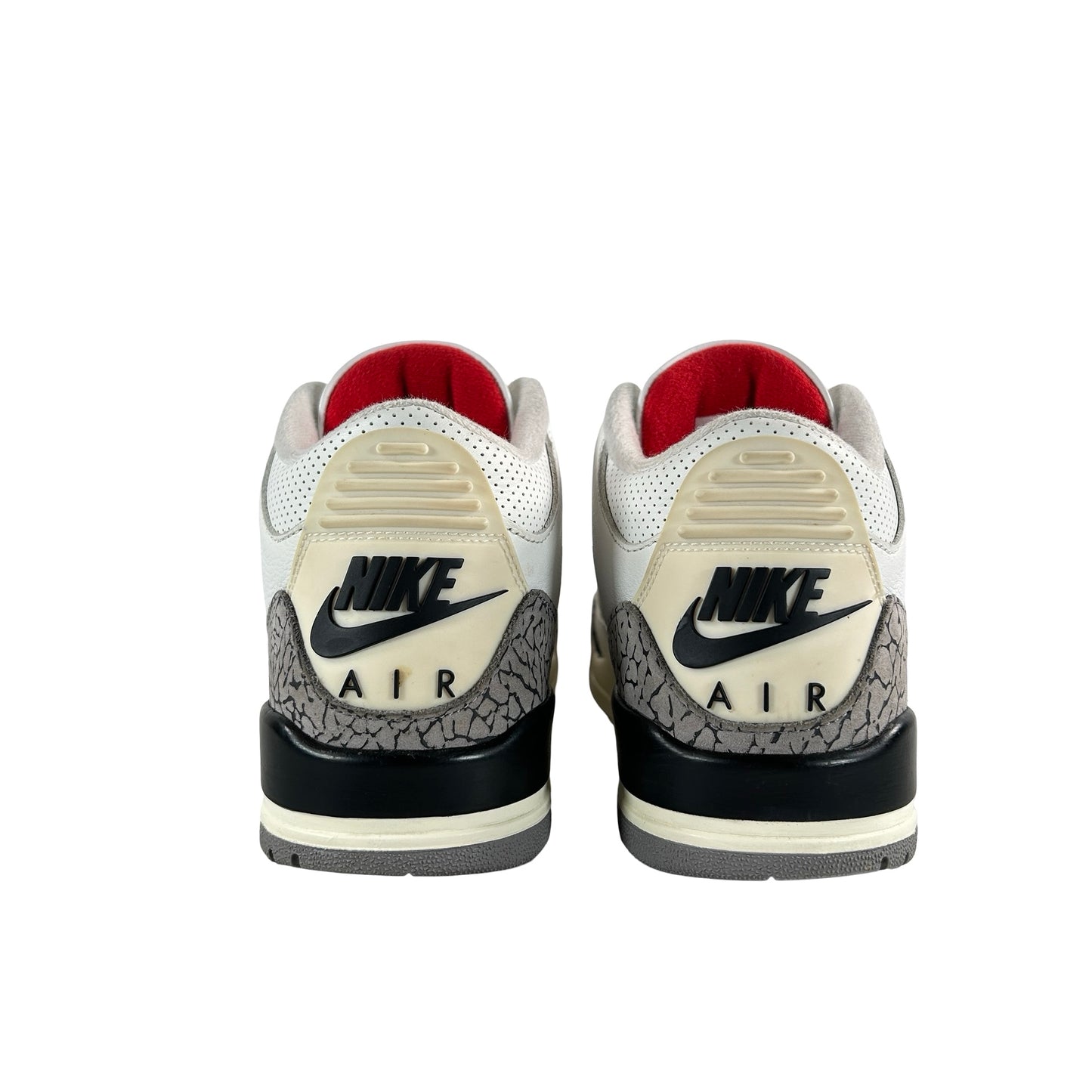 DN3707 100 Jordan 3 Retro White Cement Reimagined [USED] - 7.5 M (Used) (No Box)