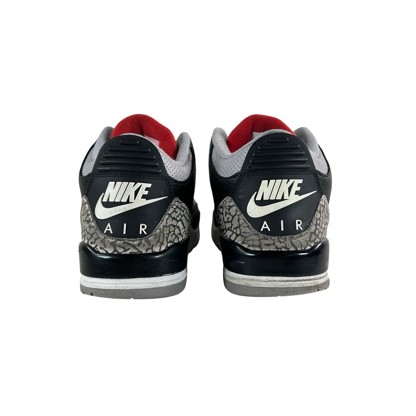 854262 001 Jordan 3 Black Cement 2018 [USED] - 10 M (Used4) (No Box4)