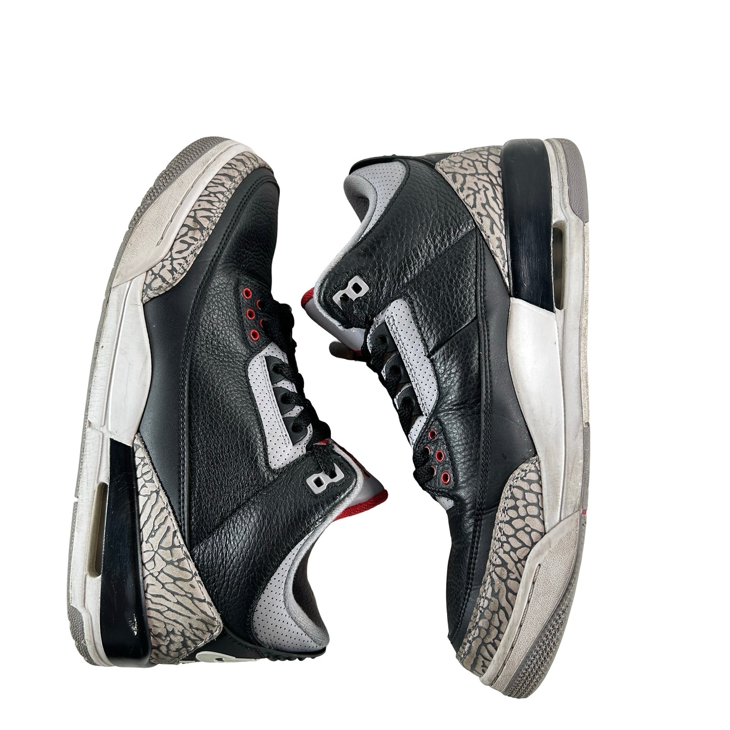854262 001 Jordan 3 Black Cement 2018 [USED] - 10 M (Used4) (No Box4)