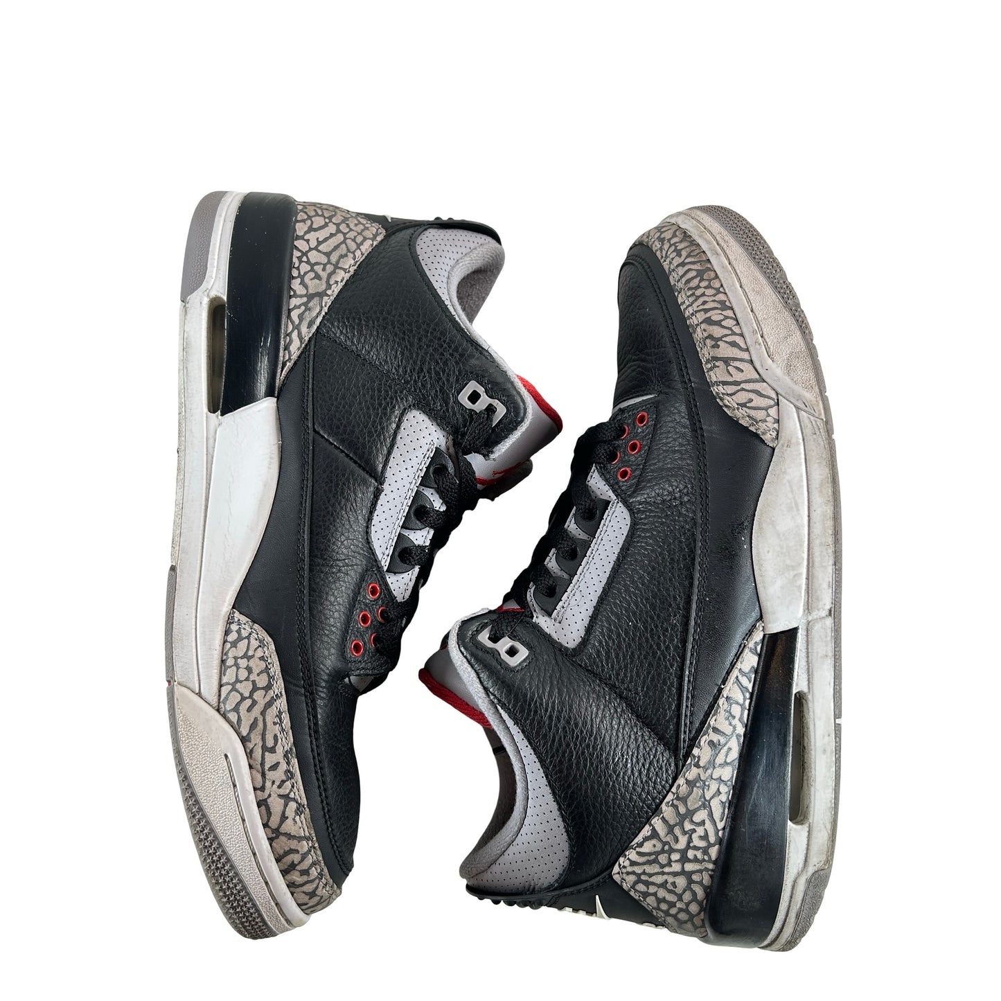 854262 001 Jordan 3 Black Cement 2018 [USED] - 10 M (Used4) (No Box4)
