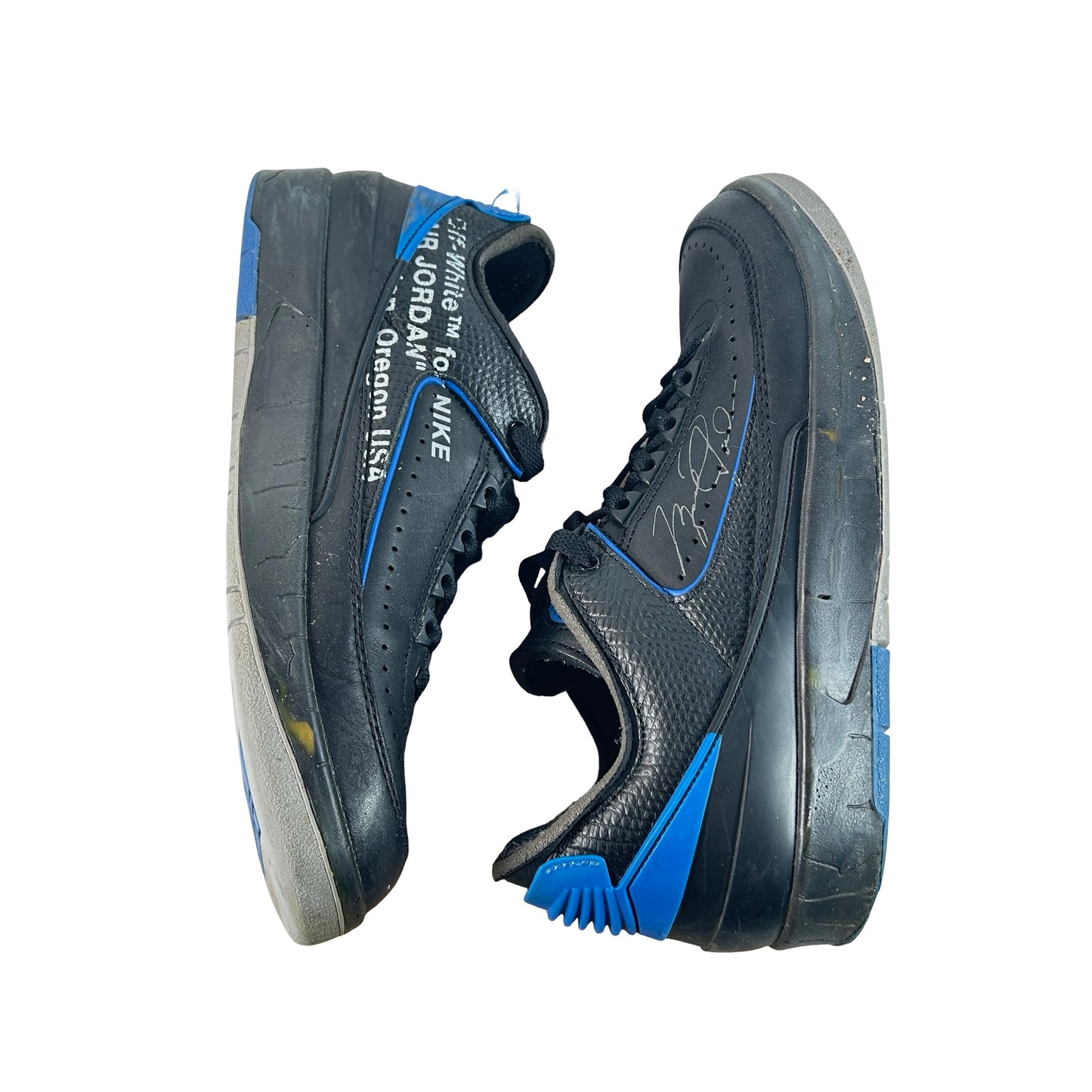 DJ4375 004 Jordan 2 Retro Low SP Off-White Black Blue [USED] - 8.5 M (Used4)