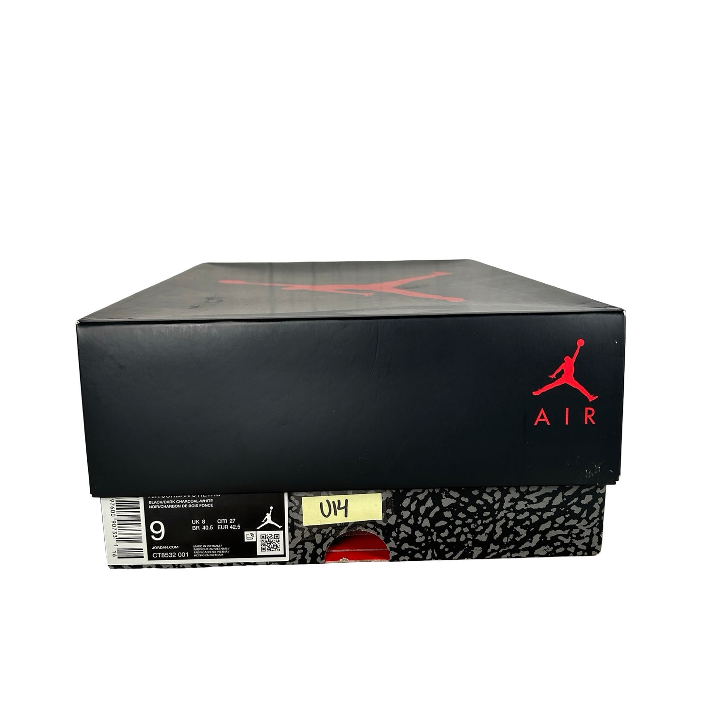 CT8532 001 Jordan 3 Retro Black Cat (2025) [USED] - 9 M (Used14)
