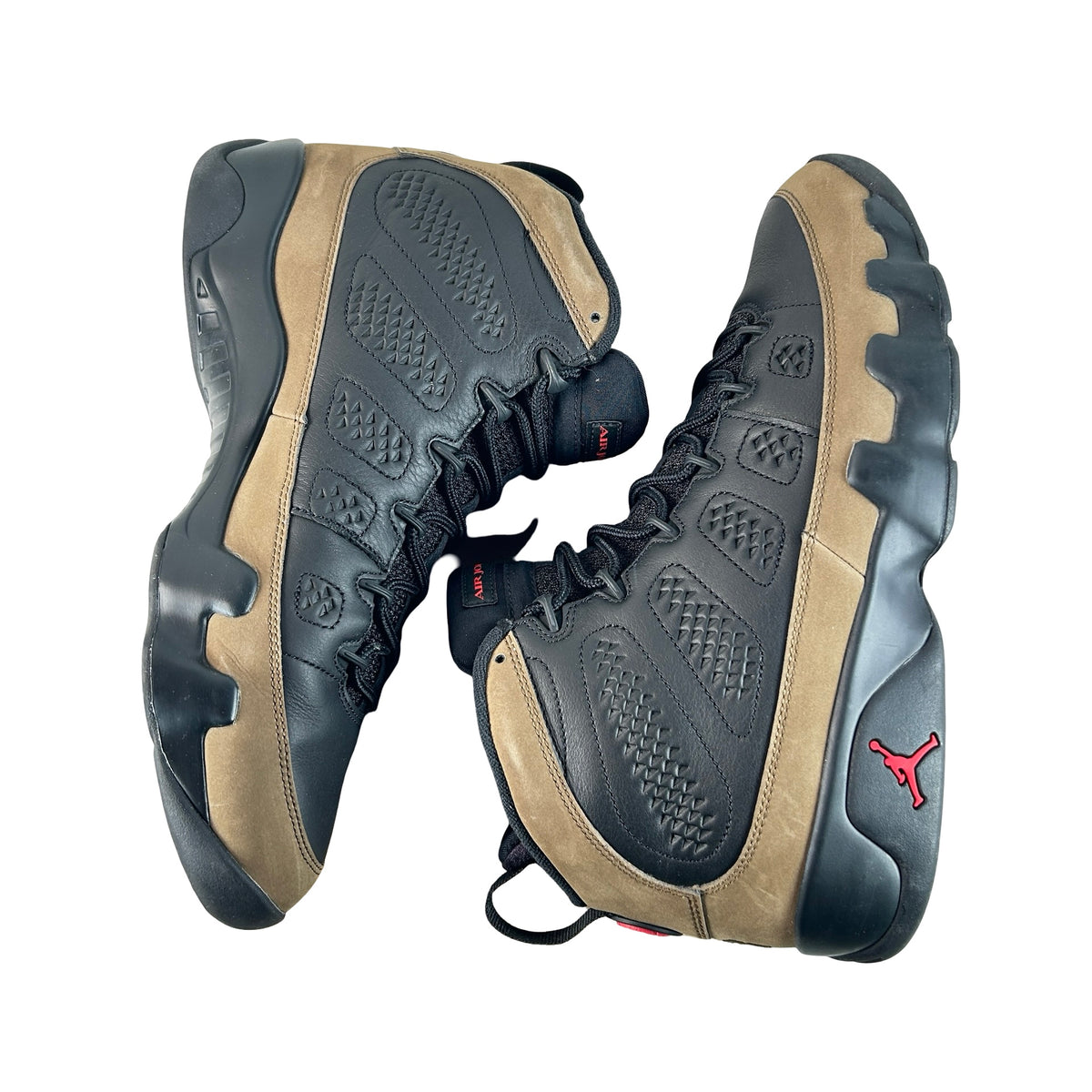 HV4794 030 Air Jordan 9 Retro Olive (2024) [USED] - 12 M (Used14)