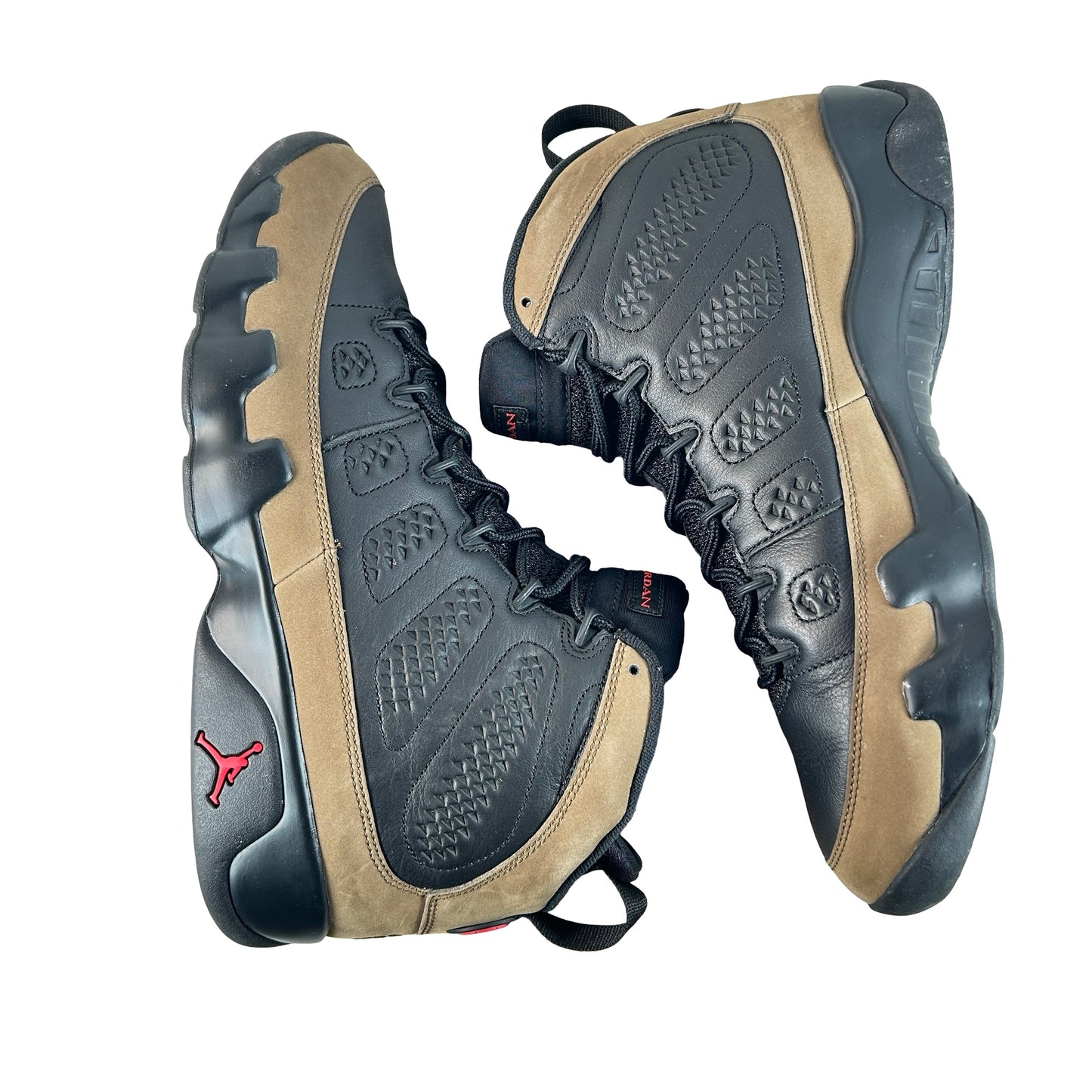 HV4794 030 Air Jordan 9 Retro Olive (2024) [USED] - 12 M (Used14)