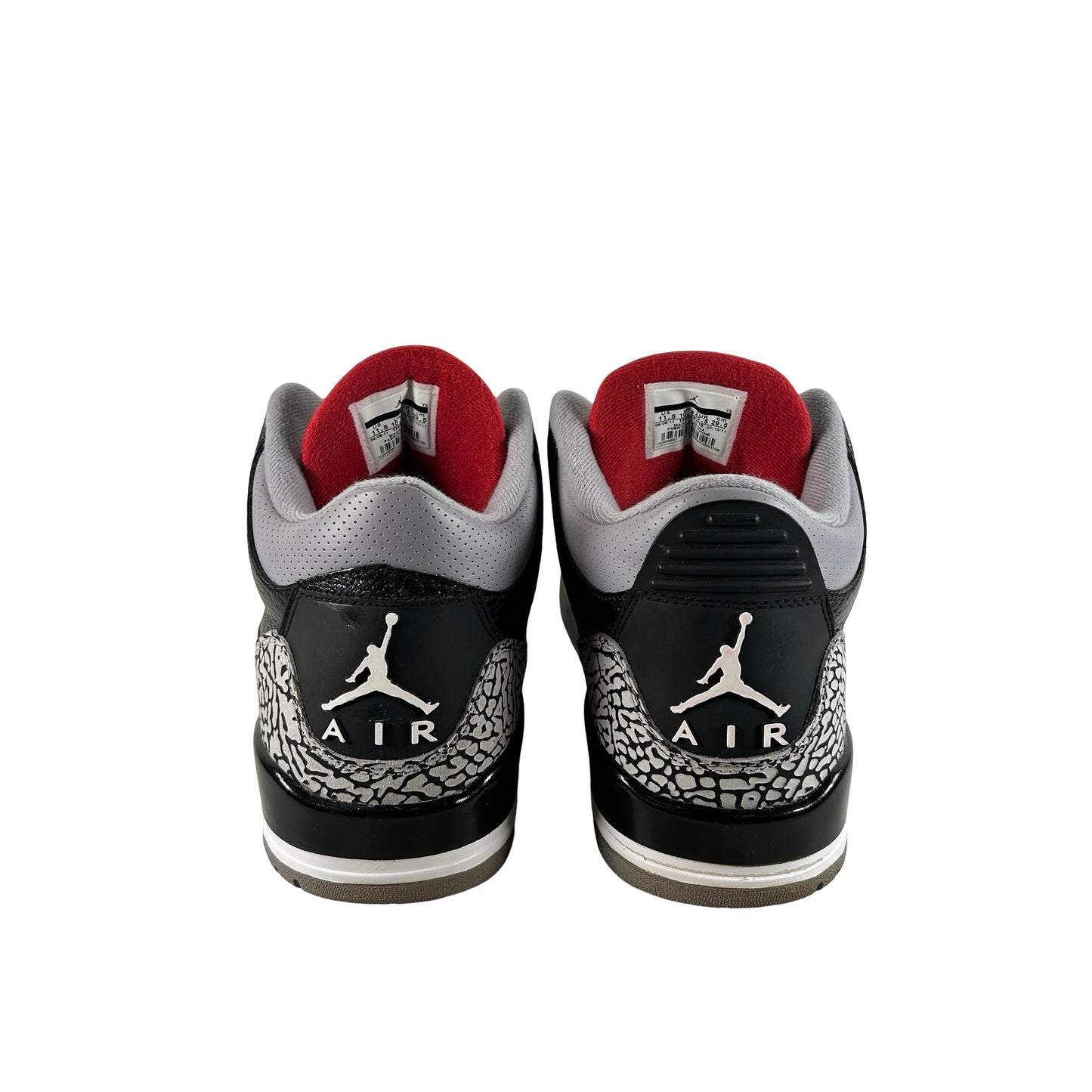 136064 010 Jordan 3 Retro Black Cement (2011) [USED] - 11.5 M (Used)